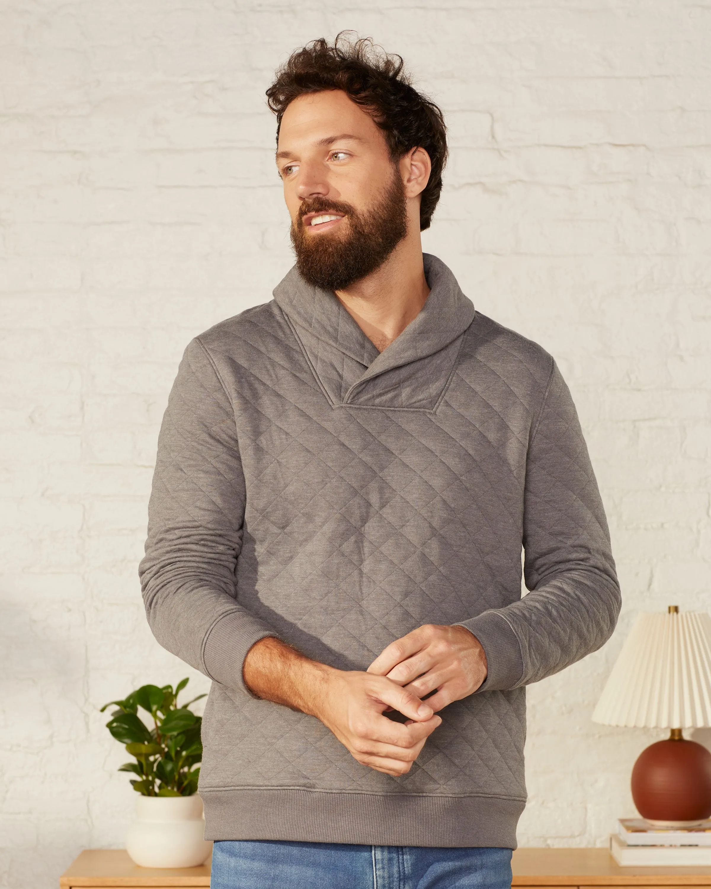 Quilted Pullover sold by UpWest product image thumbnail 5