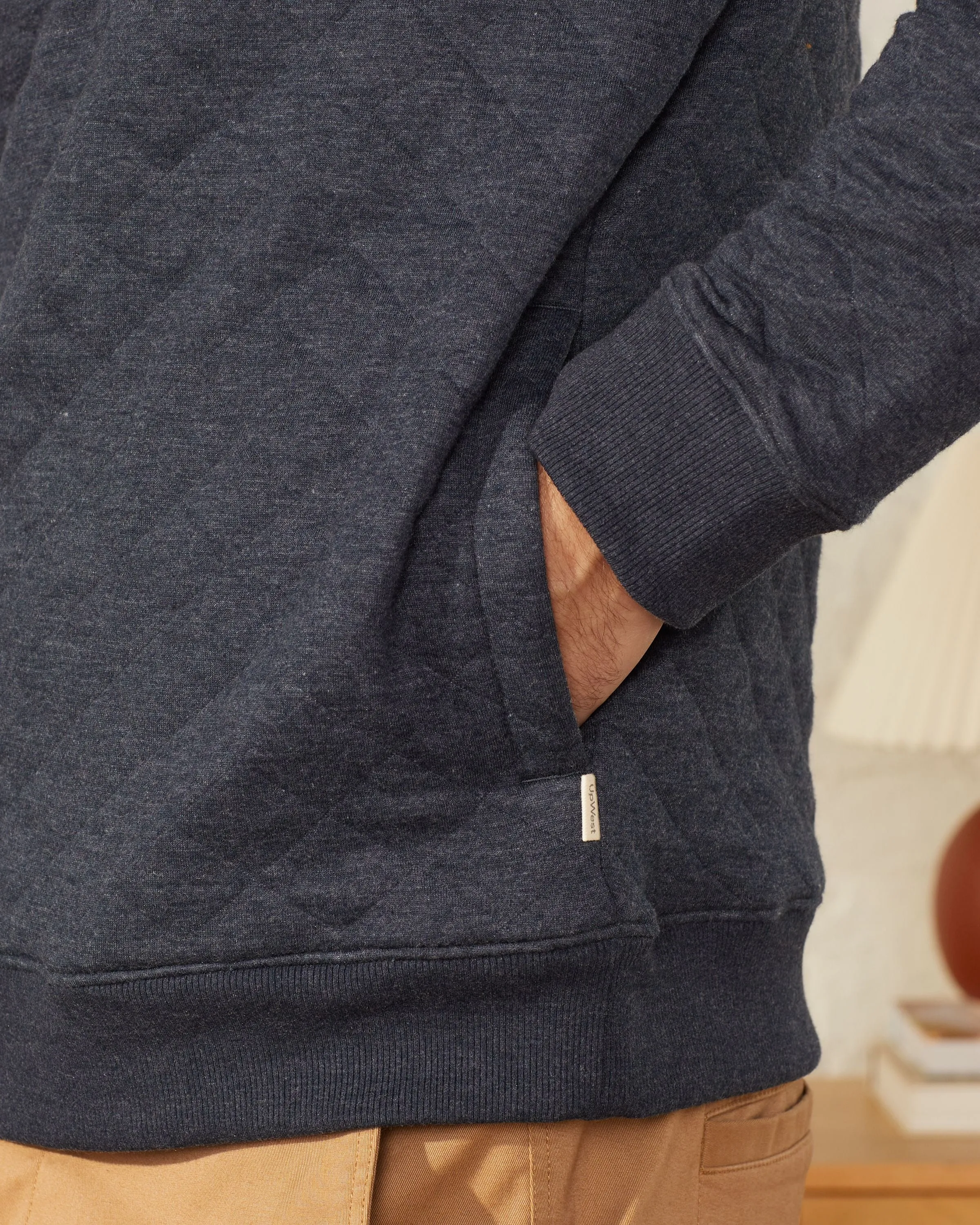 Quilted Pullover sold by UpWest product image thumbnail 4