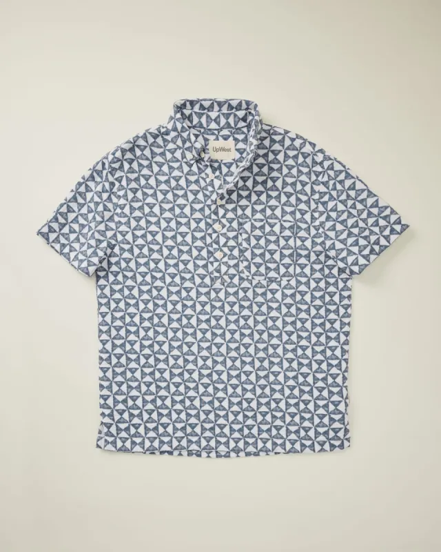Coastal Cotton Half-Placket Shirt sold by UpWest