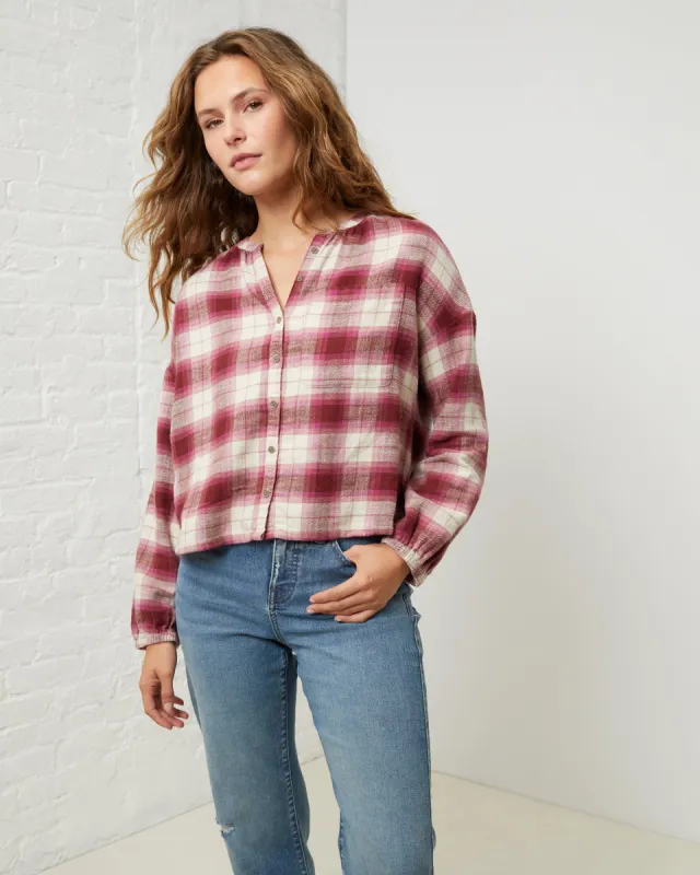 Easy Flannel Button Down sold by UpWest