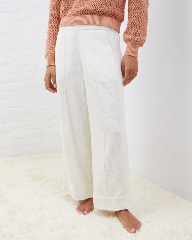 Coastal Cotton Wide-Leg Pant sold by UpWest