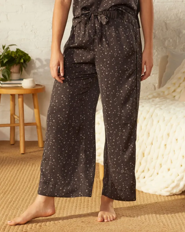 Washable Satin Wide Leg Sleep Pant sold by UpWest