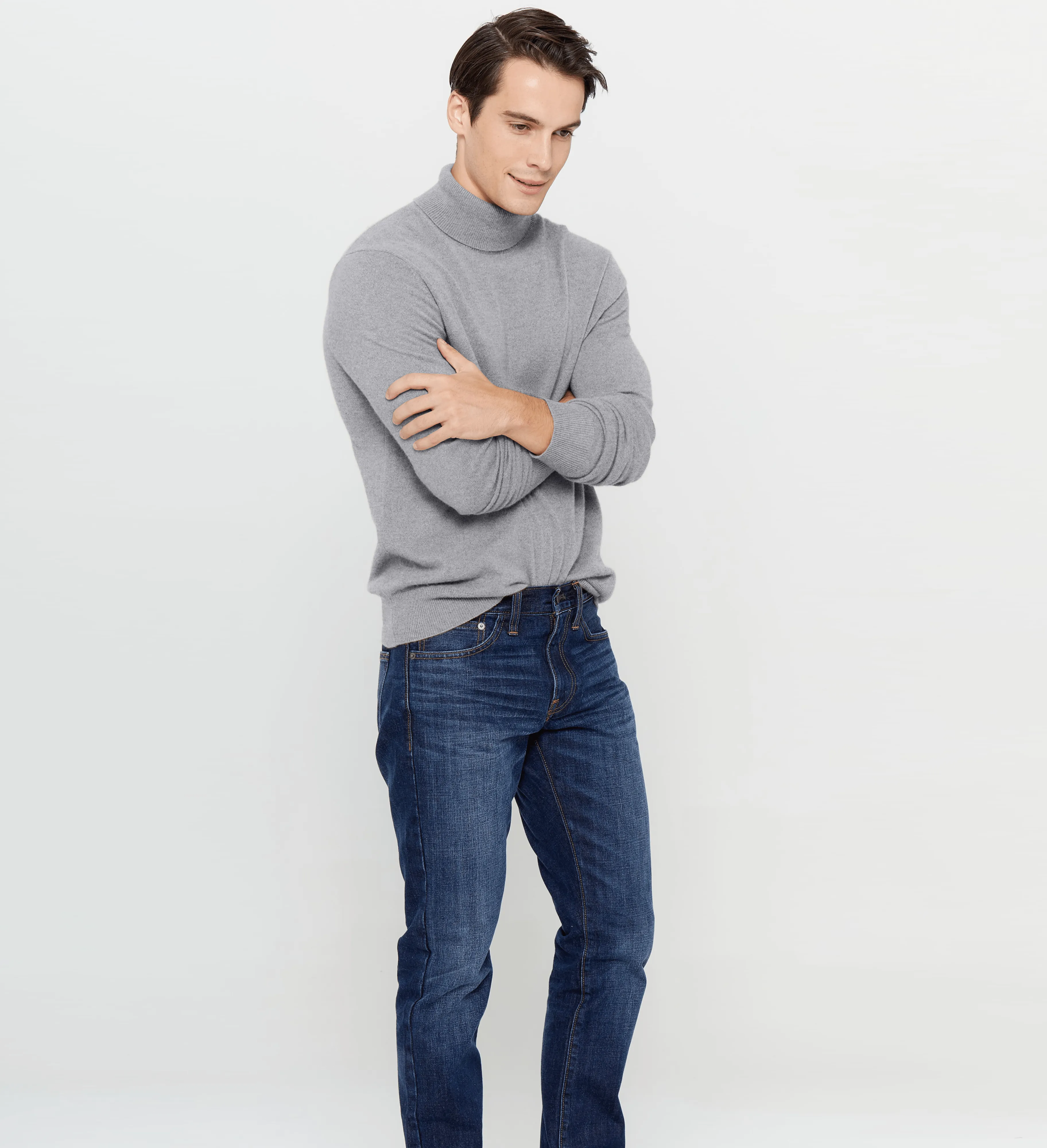 The Cashmere Turtleneck Basic Sweater sold by State Cashmere product image thumbnail 5