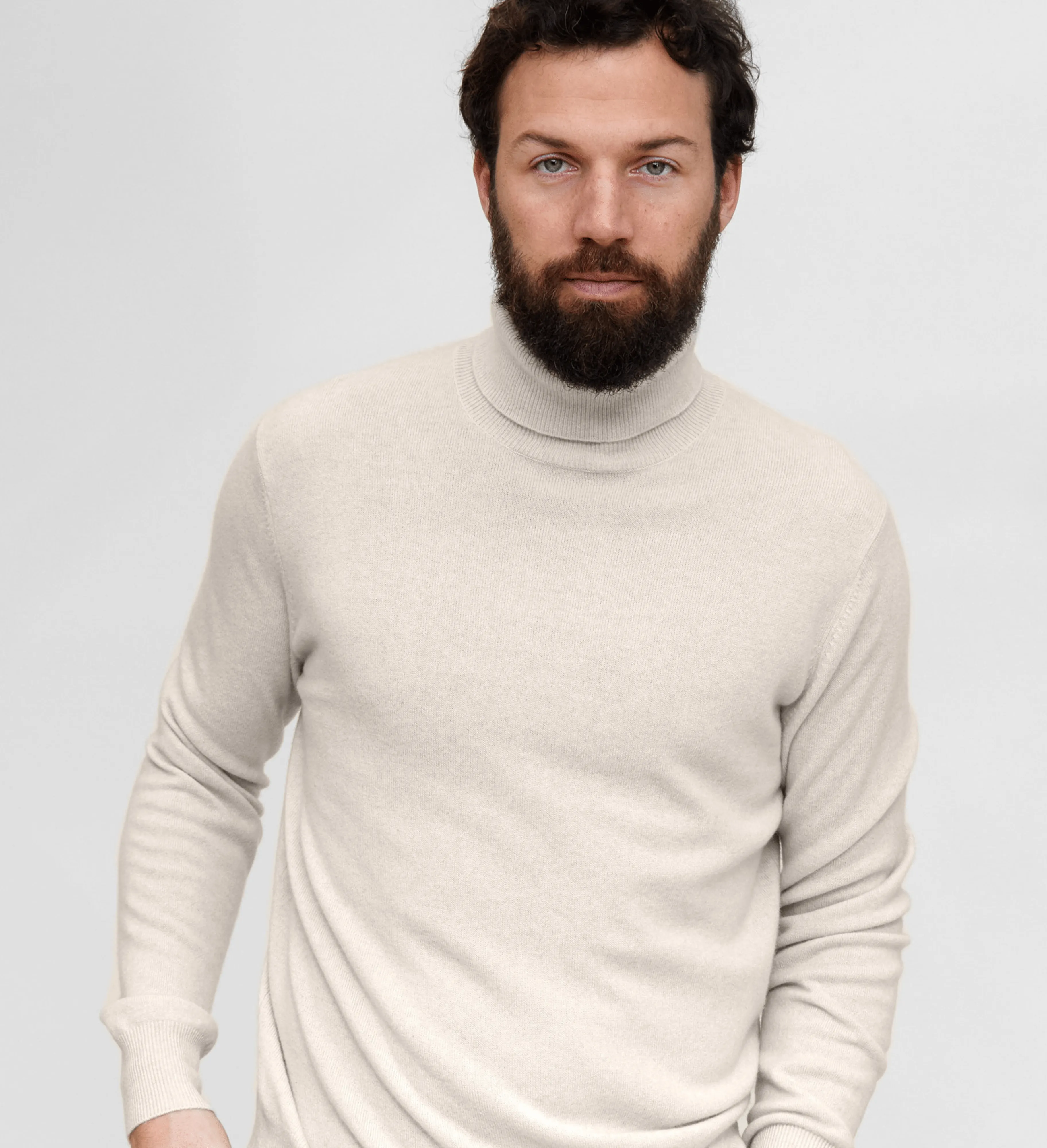 The Cashmere Turtleneck Basic Sweater sold by State Cashmere product image thumbnail 2