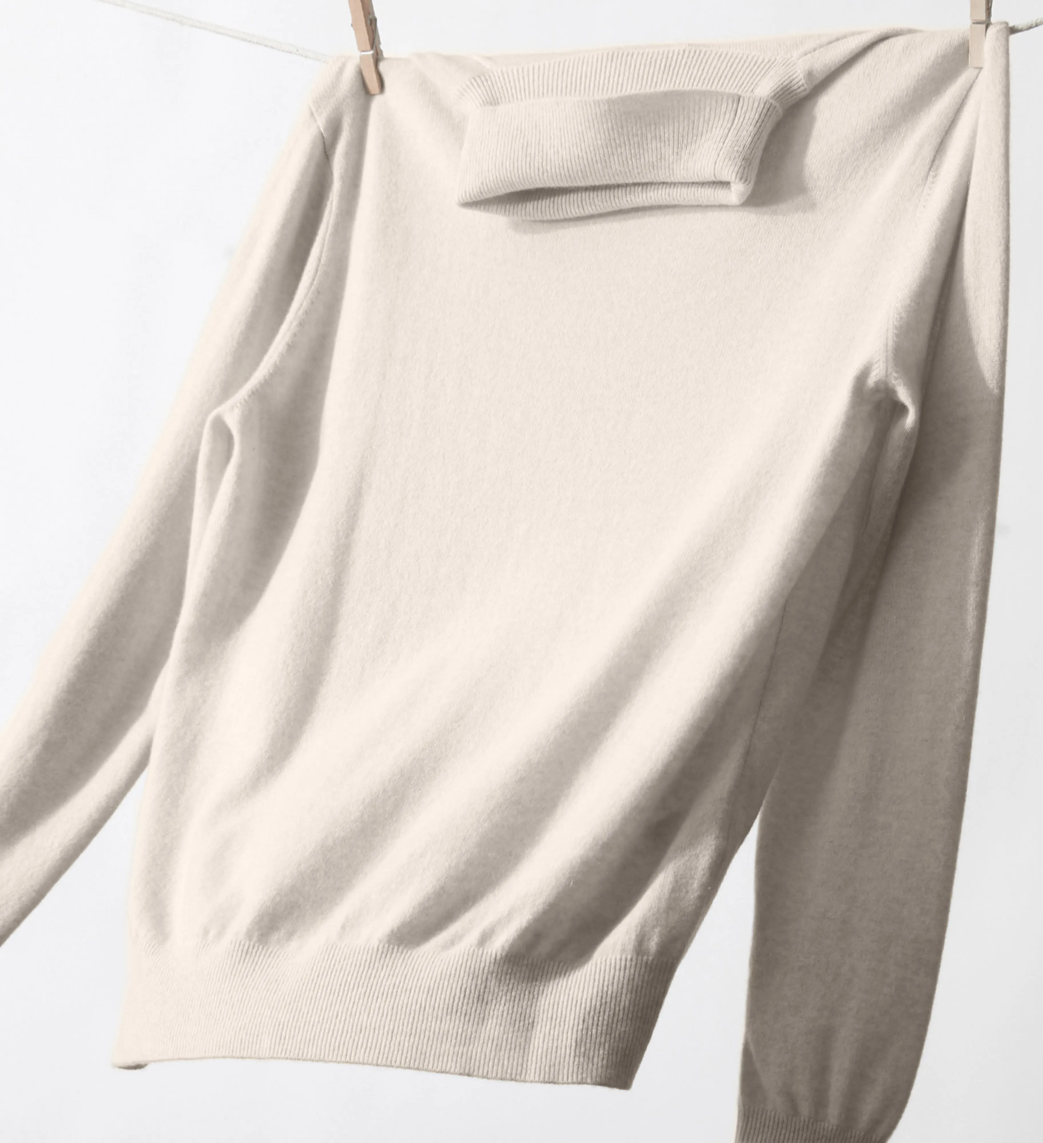 The Cashmere Turtleneck Basic Sweater sold by State Cashmere product image thumbnail 4