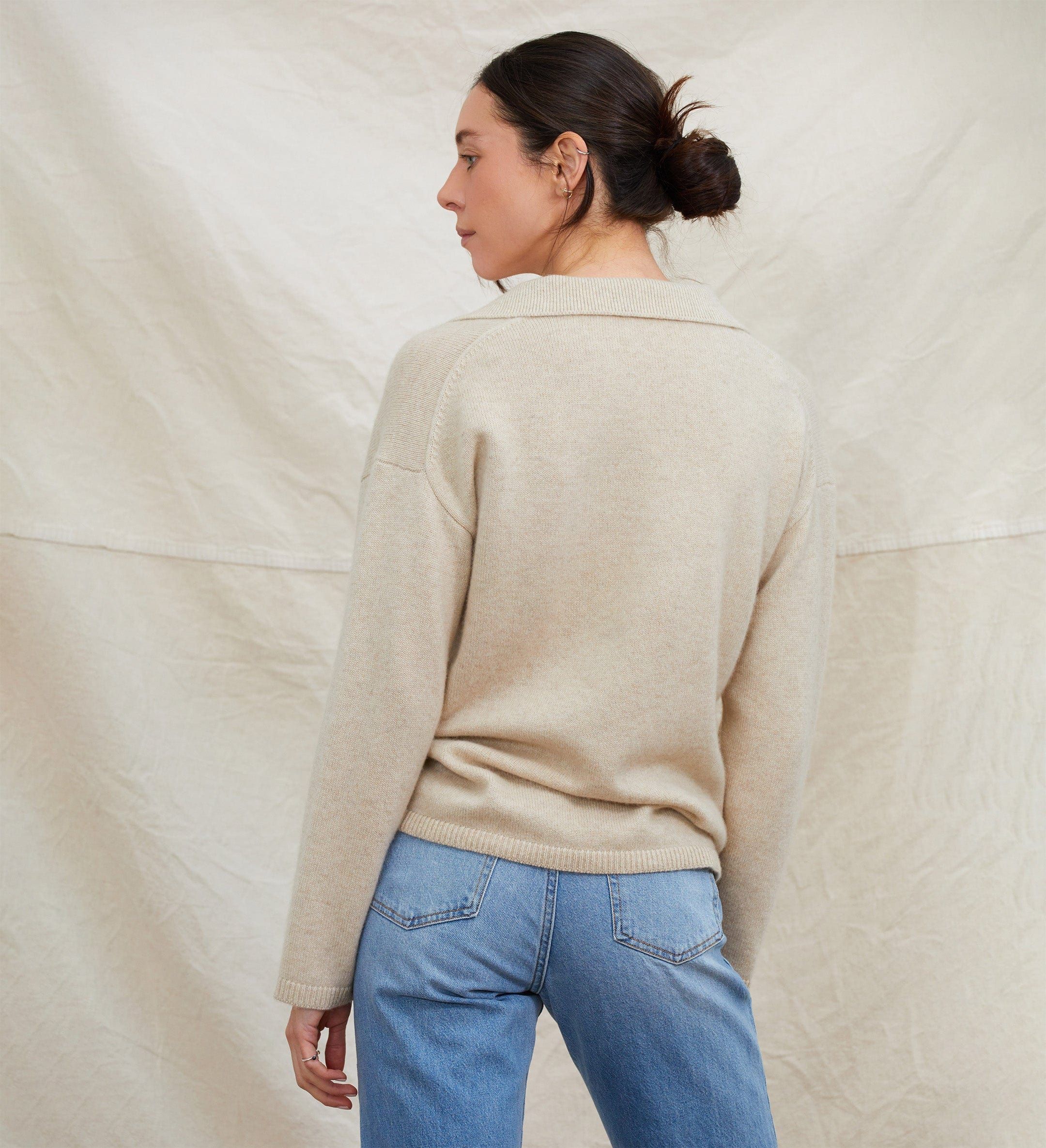 The Polo Collar Sweater sold by State Cashmere product image thumbnail 8