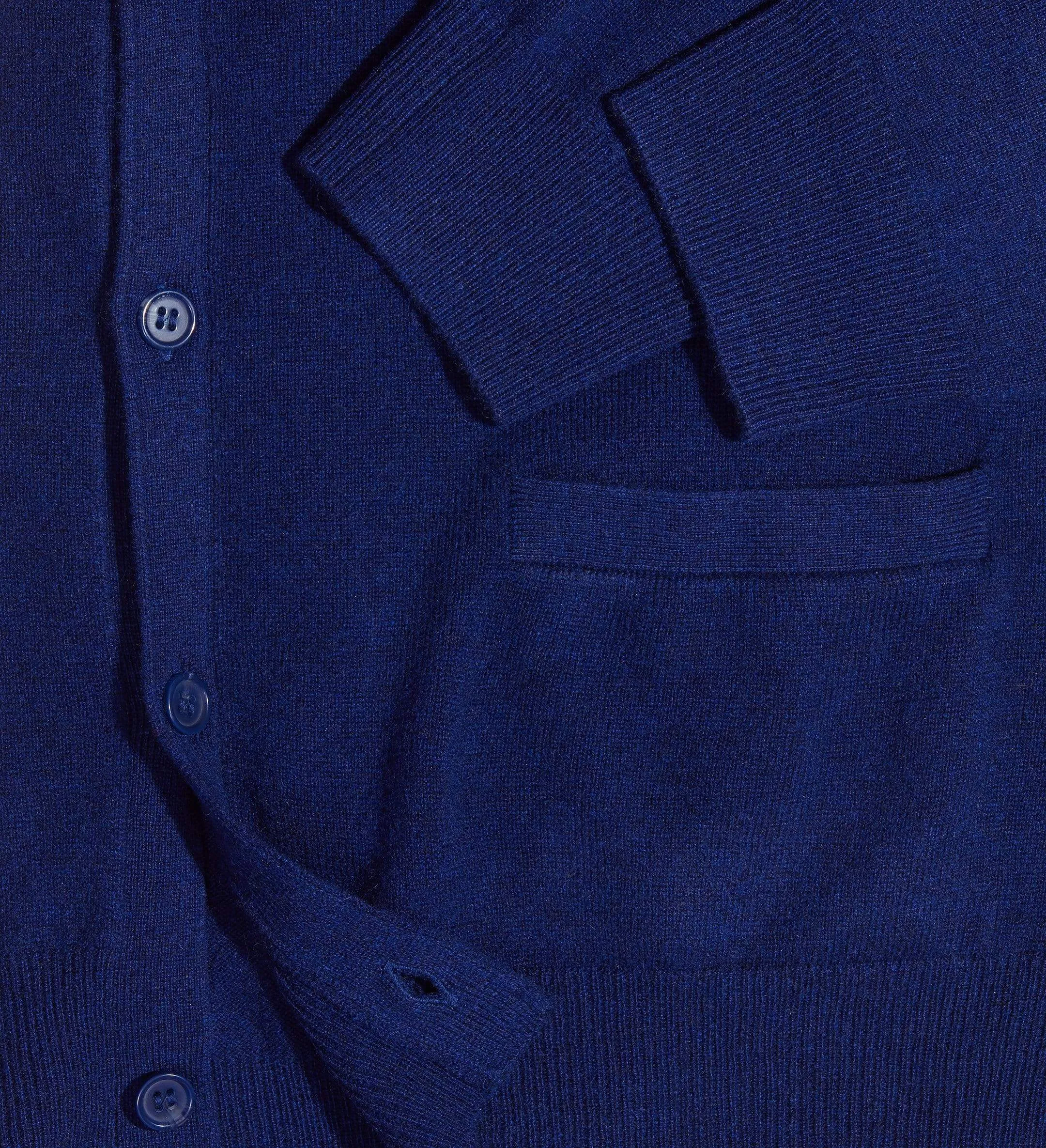 The V-Neck Button Down Cashmere Cardigan with Pockets sold by State Cashmere product image thumbnail 4