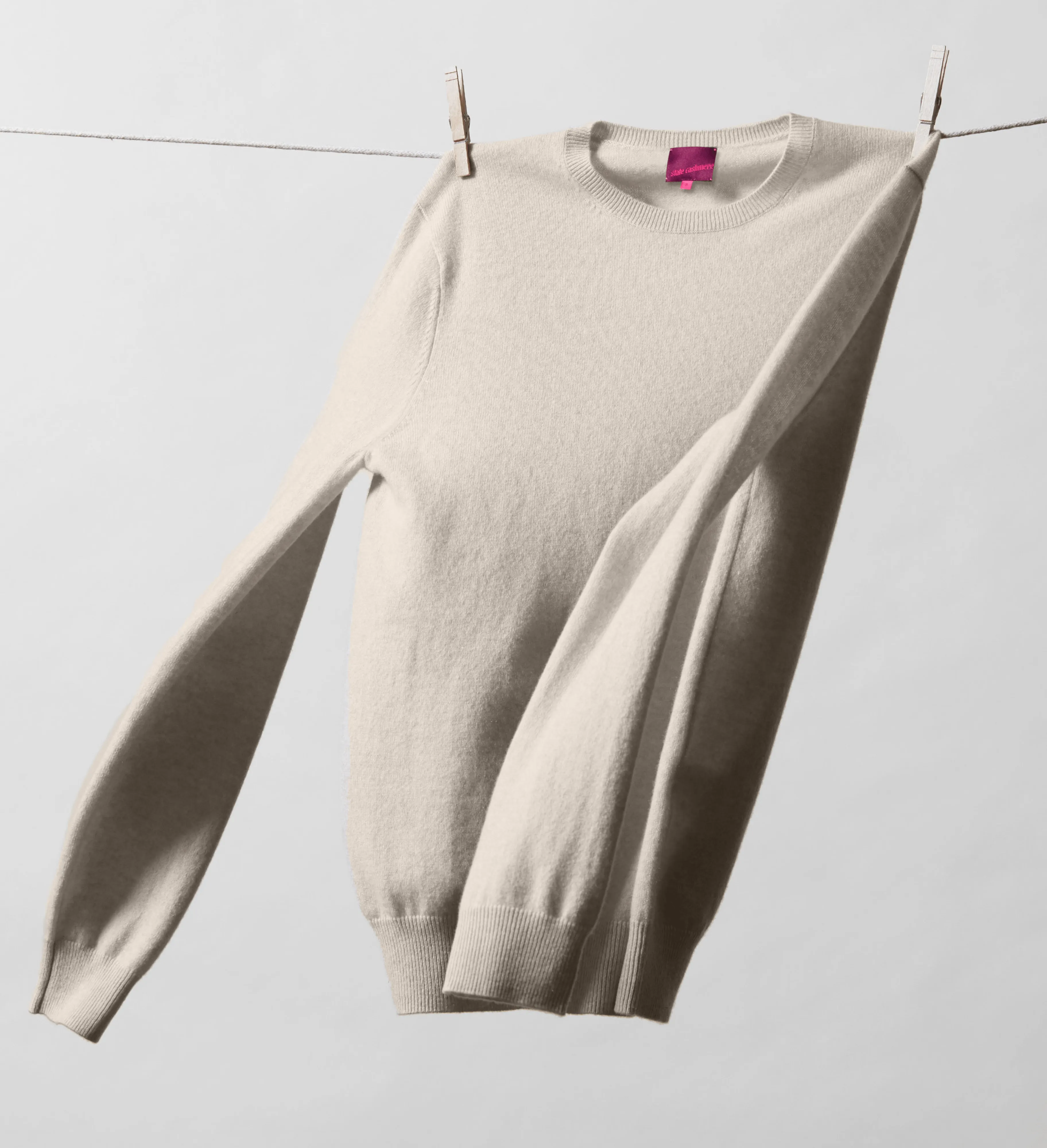 The Women’s Basic Crewneck Cashmere Sweater sold by State Cashmere product image thumbnail 4