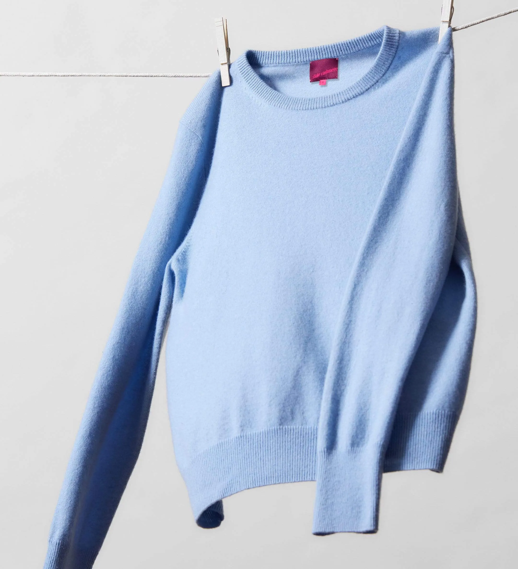 The Women’s Basic Crewneck Cashmere Sweater sold by State Cashmere product image thumbnail 5