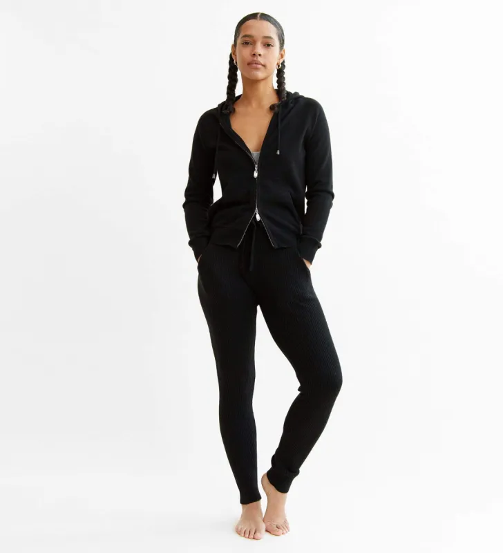 The Ribbed Cashmere Pants sold by State Cashmere