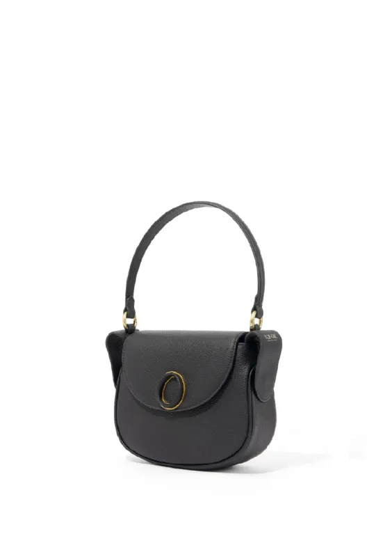 Minako Leather Bag, Black sold by Bob Ore Blue Collection