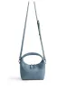 Rebecca Small Cutie Leather Bag, Blue sold by Bob Ore Blue Collection