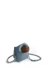 Rebecca Small Cutie Leather Bag, Blue sold by Bob Ore Blue Collection