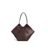 Taylor Contexture Leather Bag, Chocolate sold by Bob Ore Blue Collection