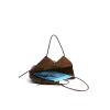 Taylor Contexture Leather Bag, Chocolate sold by Bob Ore Blue Collection
