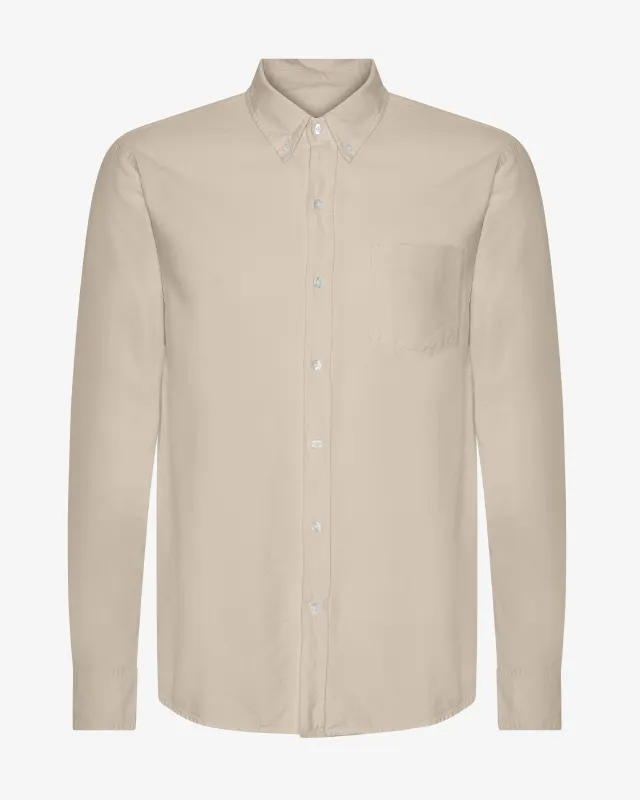 Organic Button Down Shirt - Oyster Grey sold by Colorful Standard