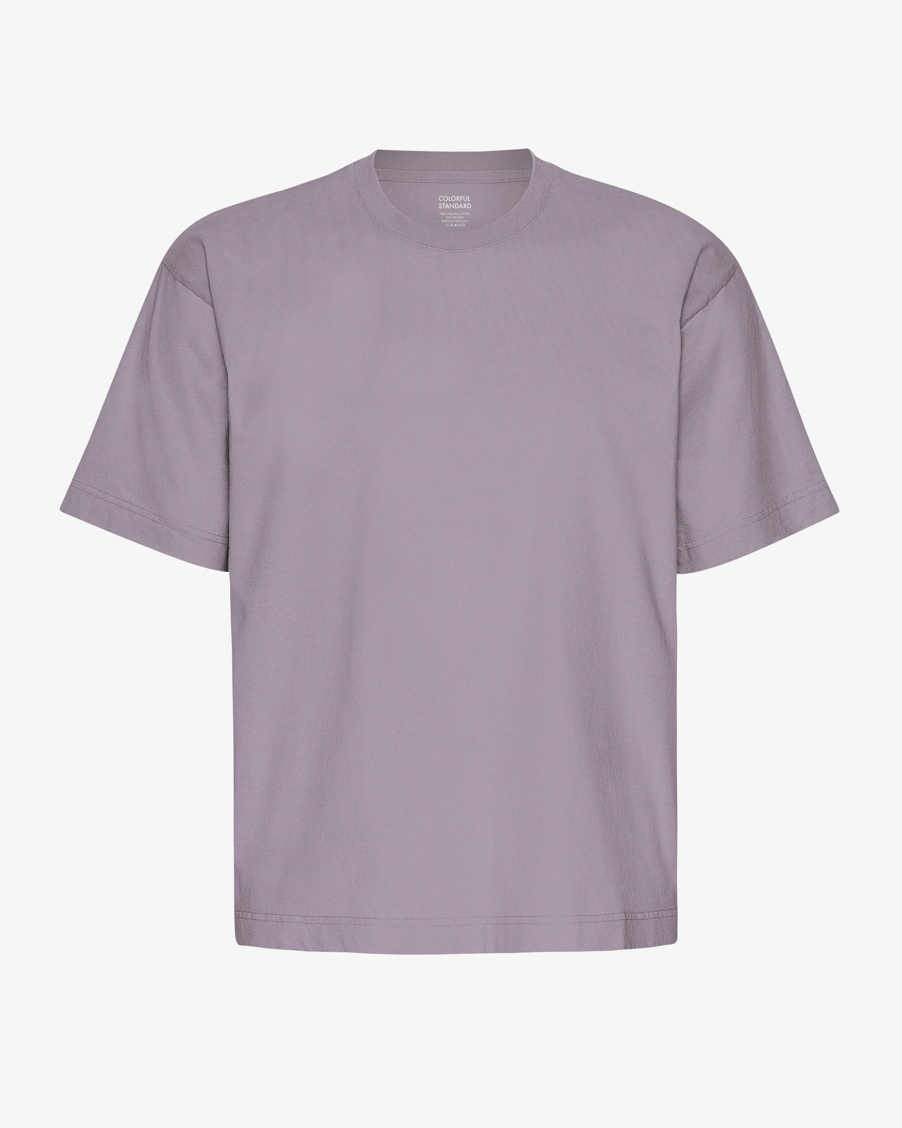 Oversized Organic T-Shirt - Purple Haze sold by Colorful Standard