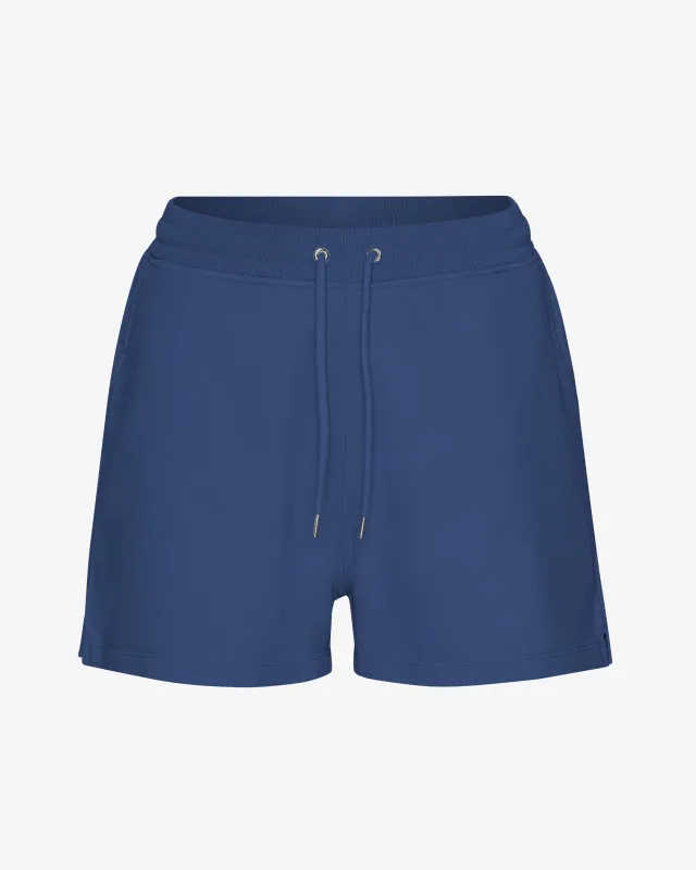 Women Organic Sweatshorts - Marine Blue sold by Colorful Standard