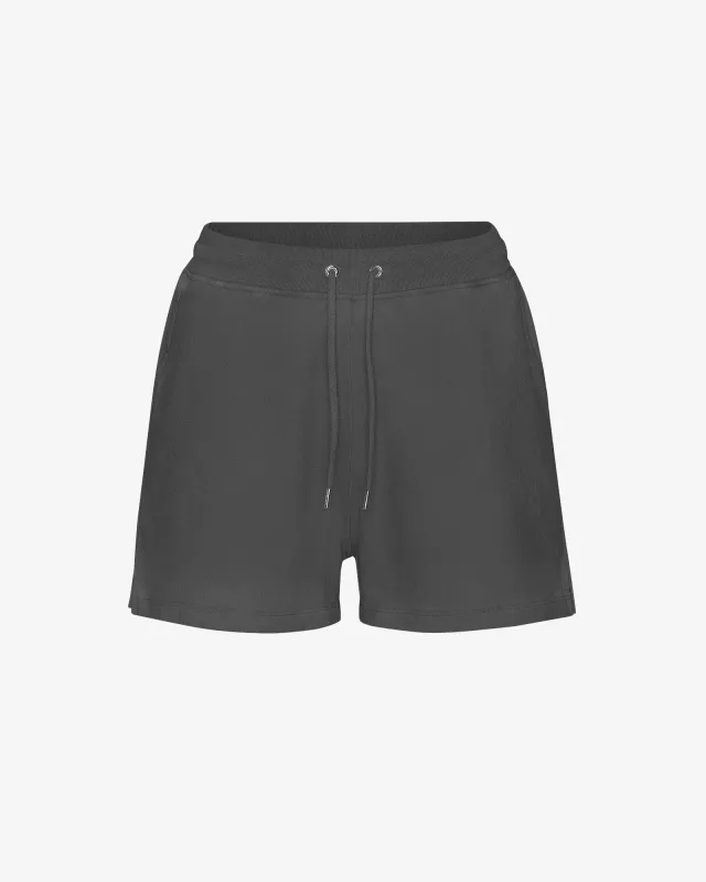 Women Organic Sweatshorts - Faded Black sold by Colorful Standard