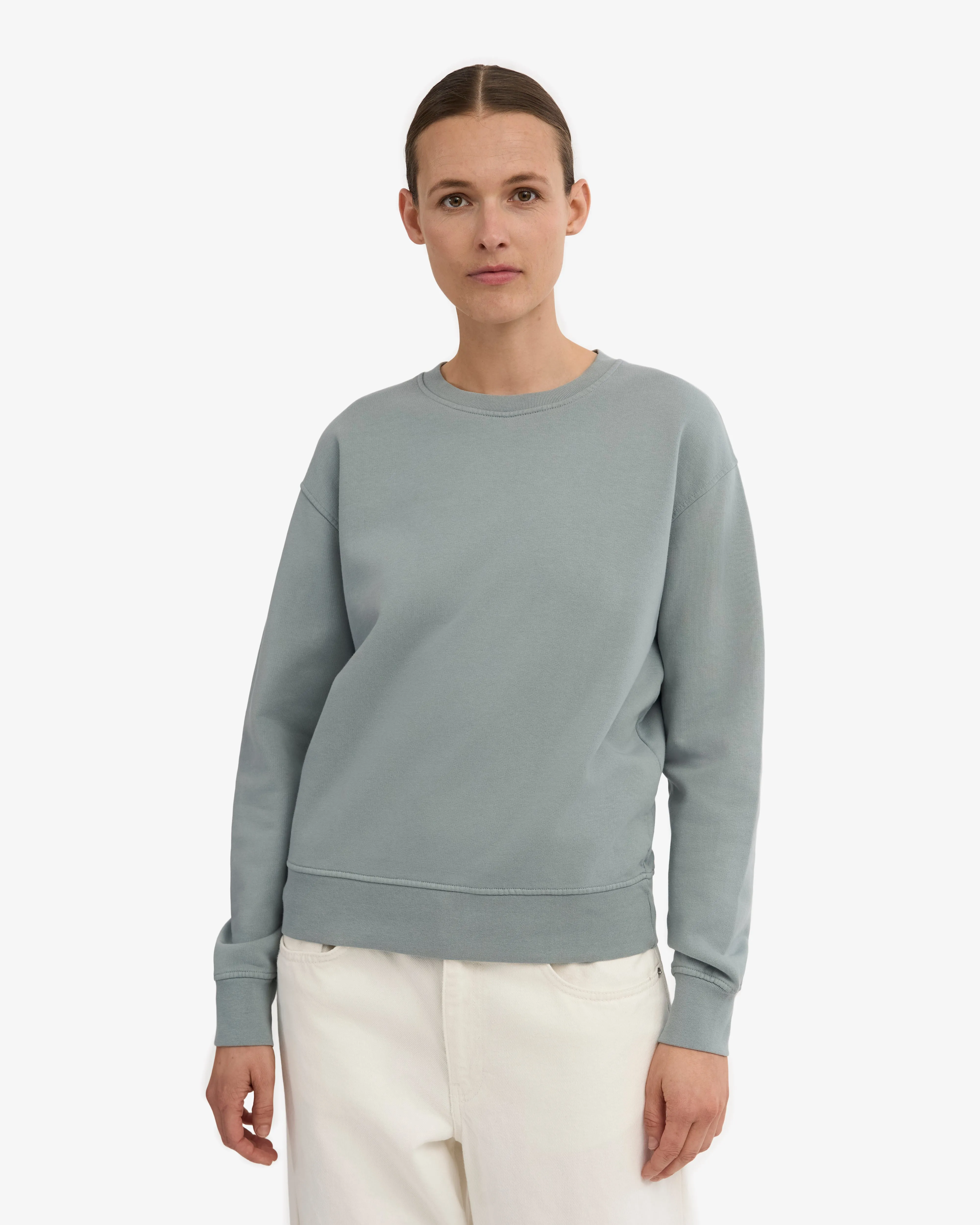 Women Classic Organic Crew - Raspberry Pink sold by Colorful Standard product image thumbnail 2