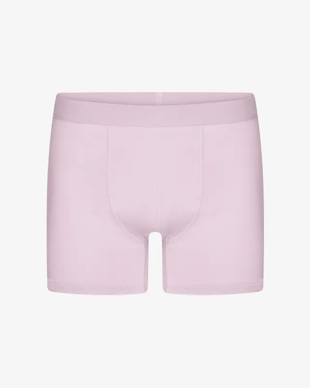 Classic Organic Boxer Briefs - Faded Pink sold by Colorful Standard