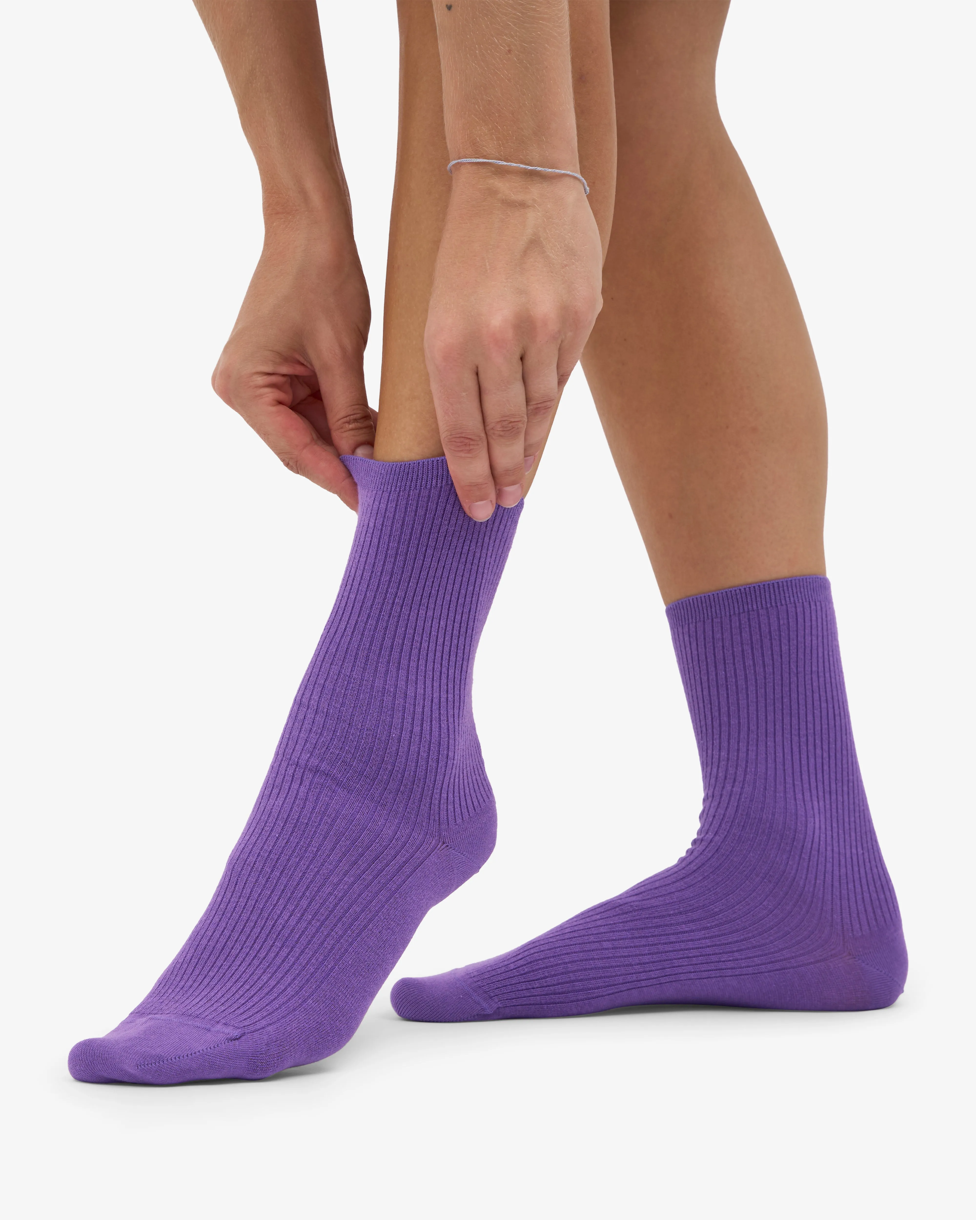 Women Classic Organic Sock - Ultra Violet (3-Pack) sold by Colorful Standard product image thumbnail 3