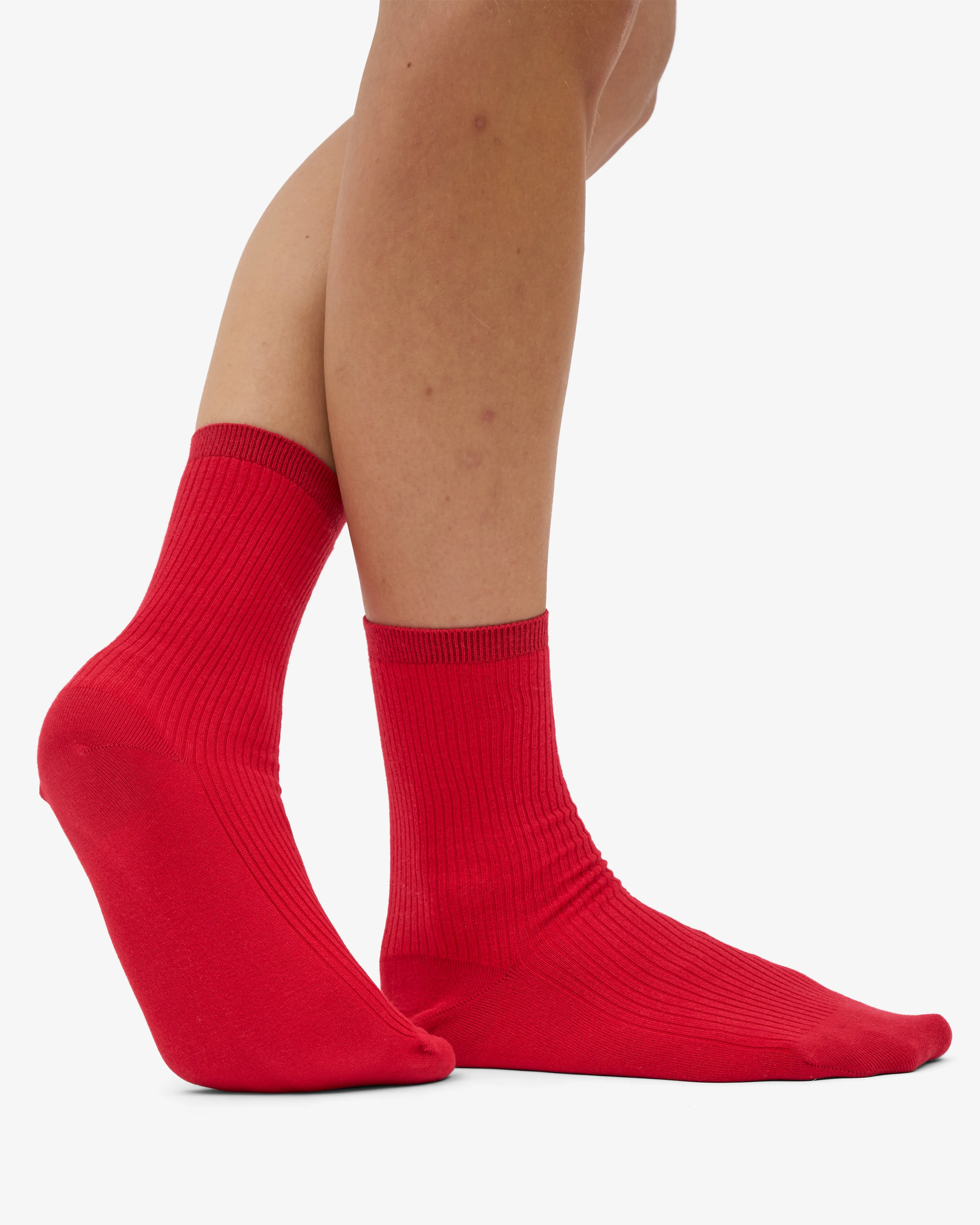 Women Classic Organic Sock - Scarlet Red (3-Pack) sold by Colorful Standard product image thumbnail 3