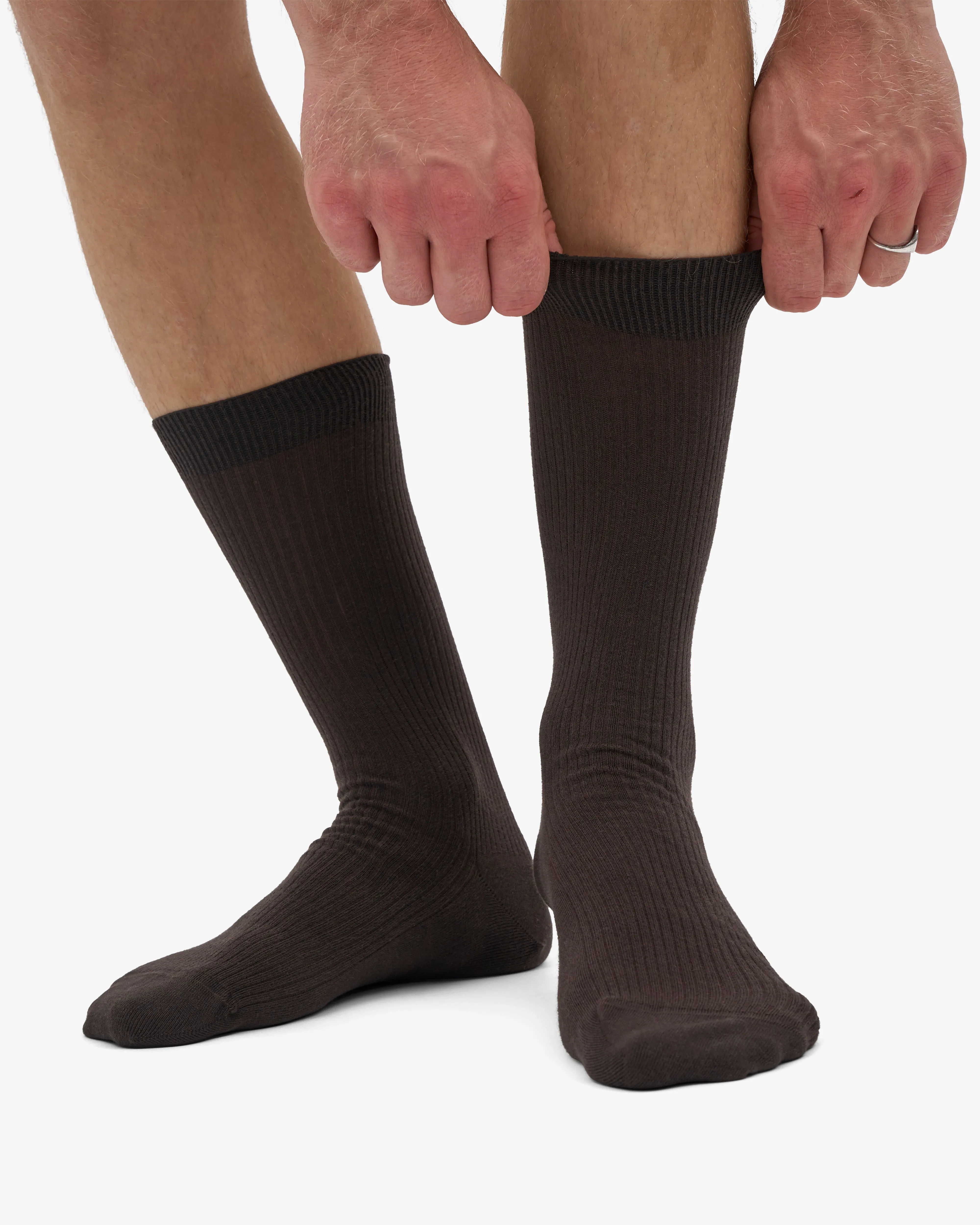 Classic Organic Sock - Coffee Brown (3-Pack) sold by Colorful Standard product image thumbnail 2