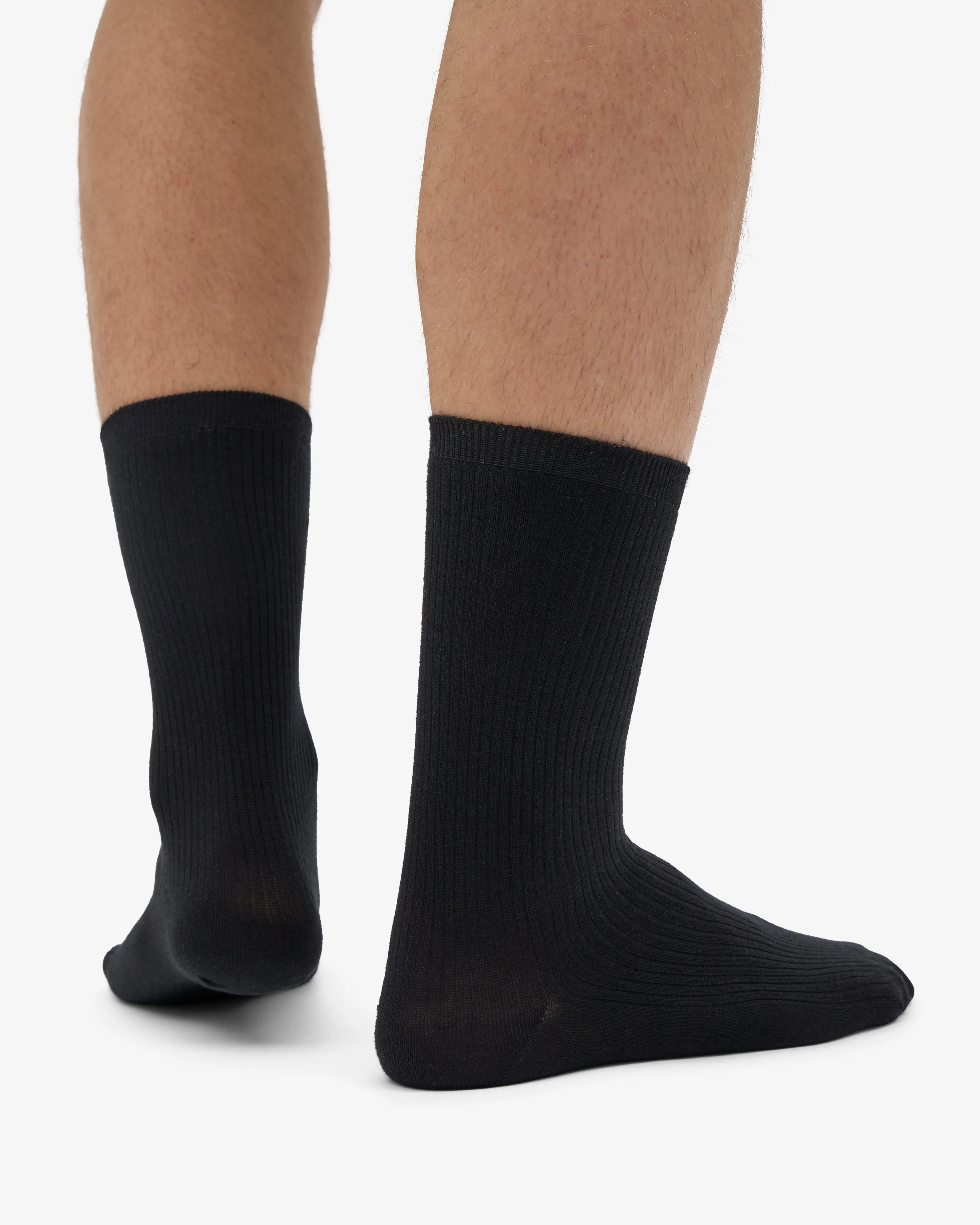 Classic Organic Sock - Deep Black (3-Pack) sold by Colorful Standard product image thumbnail 3