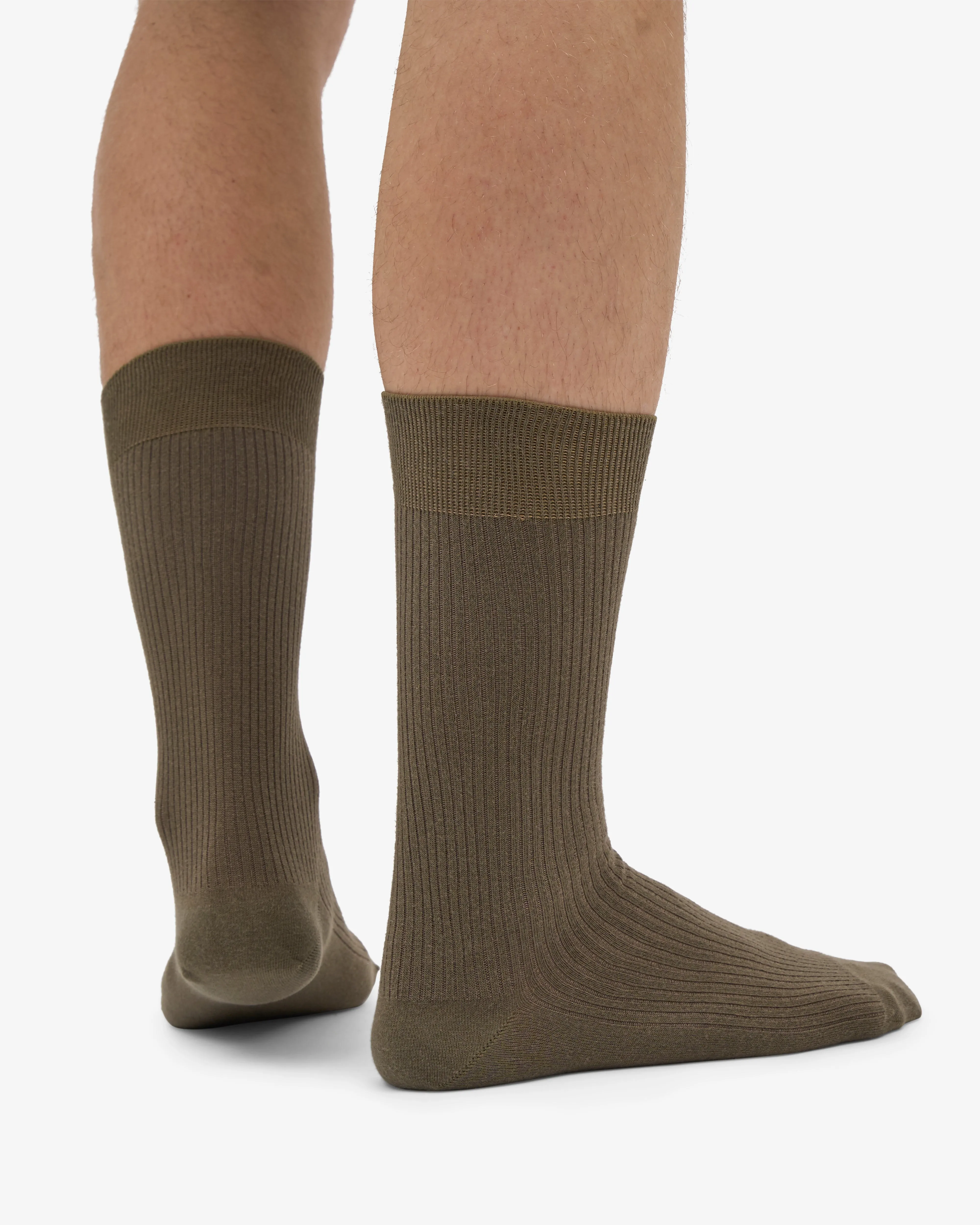 Classic Organic Sock - Dusty Olive (3-Pack) sold by Colorful Standard product image thumbnail 3