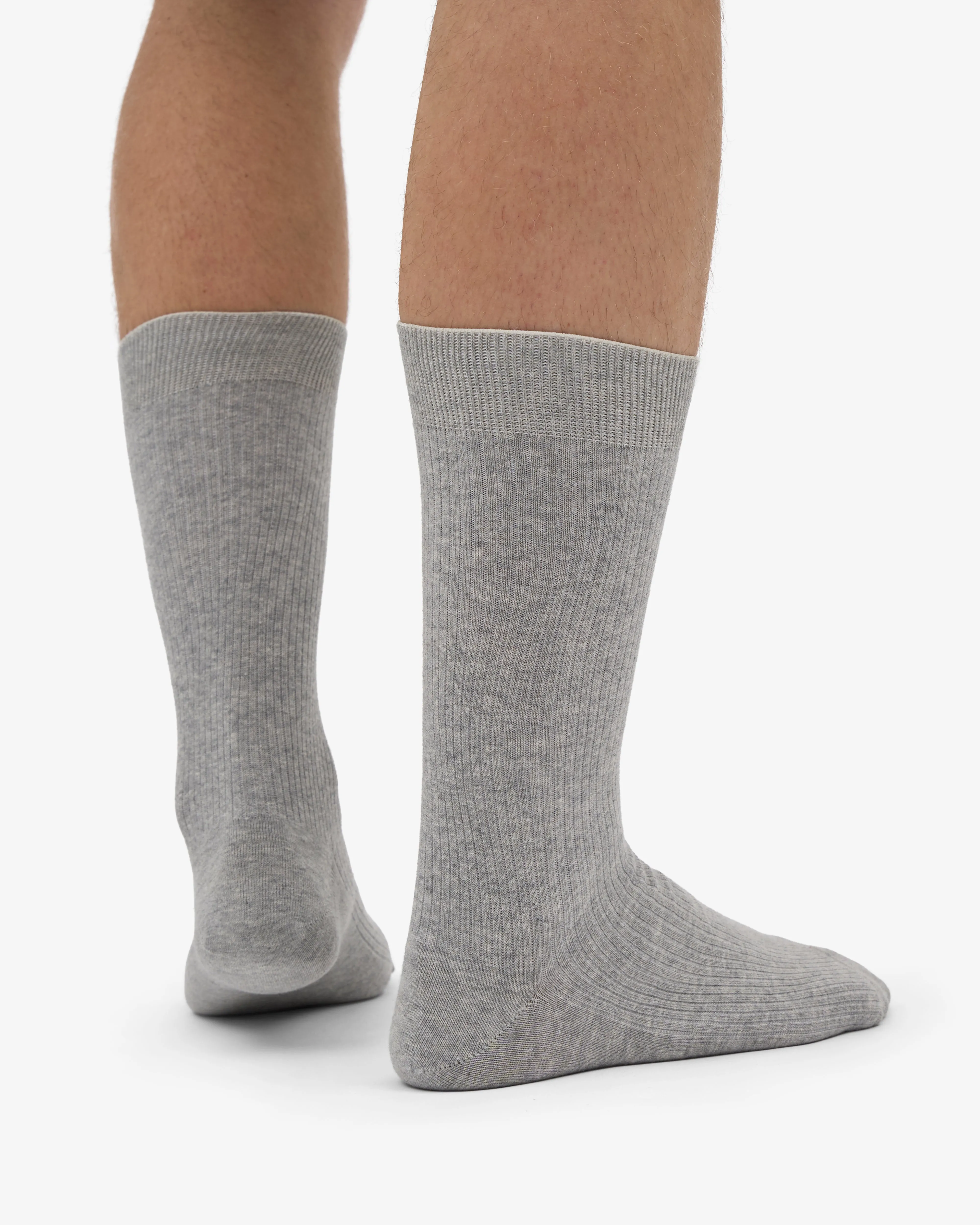 Classic Organic Sock - Heather Grey (3-Pack) sold by Colorful Standard product image thumbnail 3