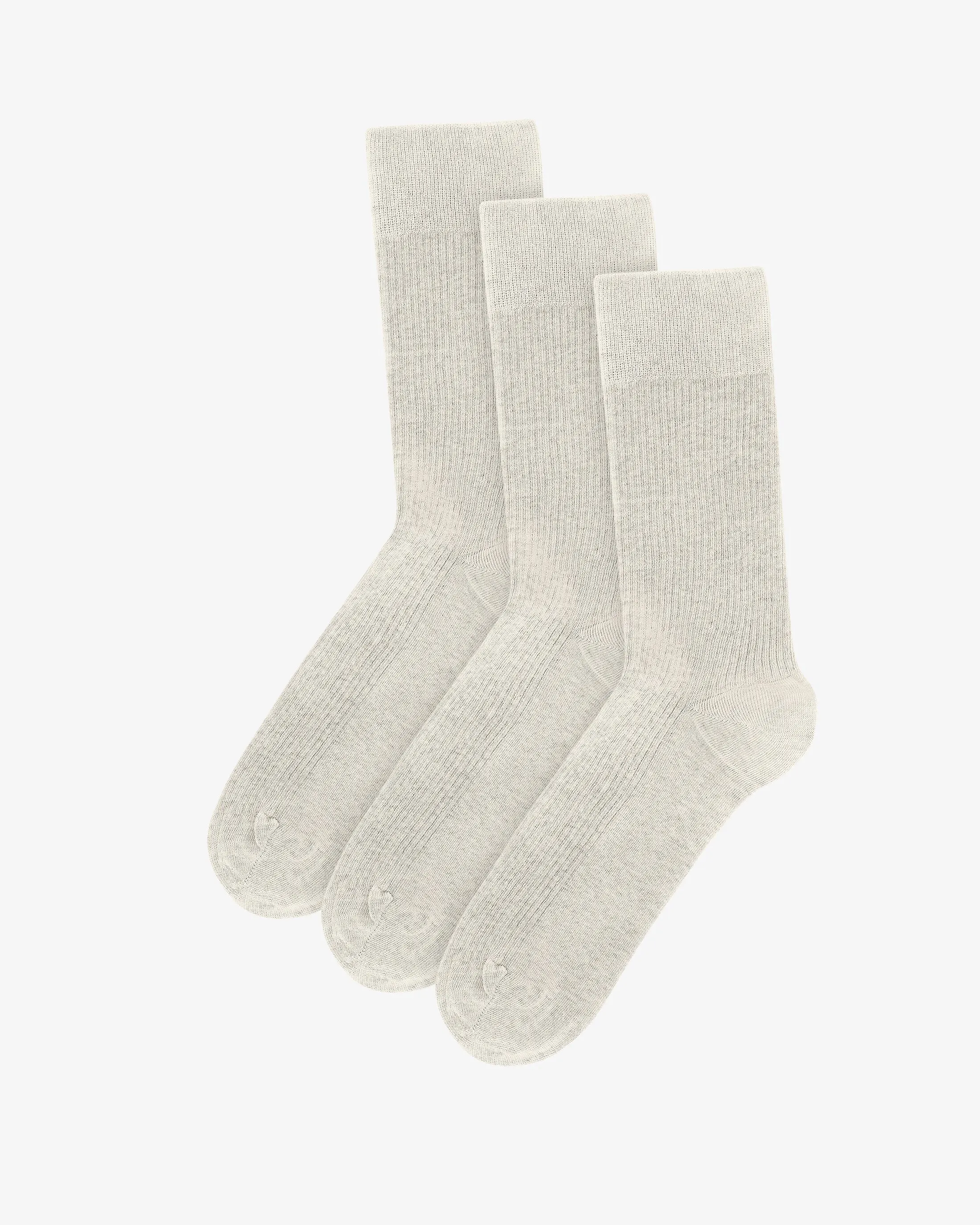 Classic Organic Sock - Ivory White (3-Pack) sold by Colorful Standard
