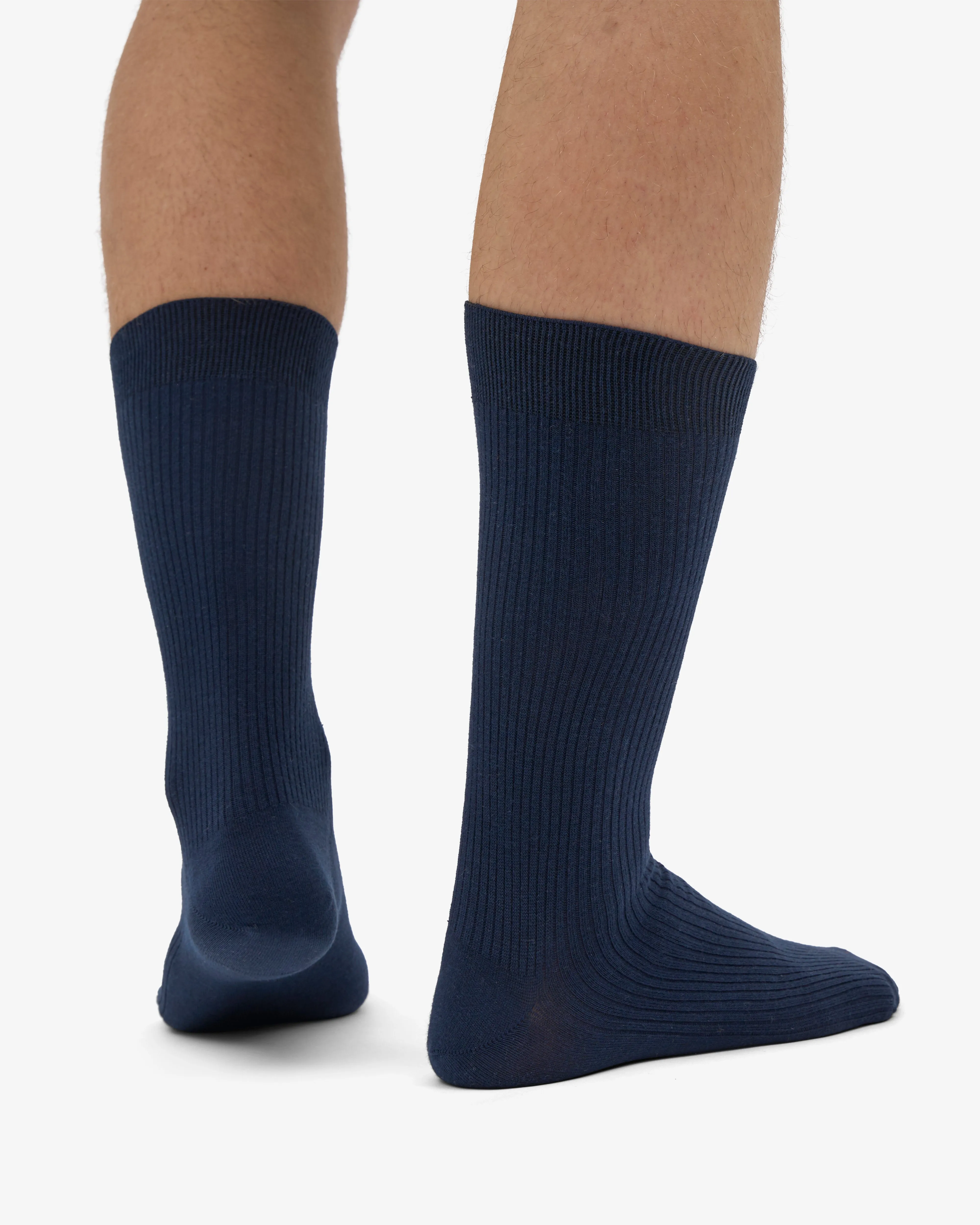 Classic Organic Sock - Navy Blue (3-Pack) sold by Colorful Standard product image thumbnail 3