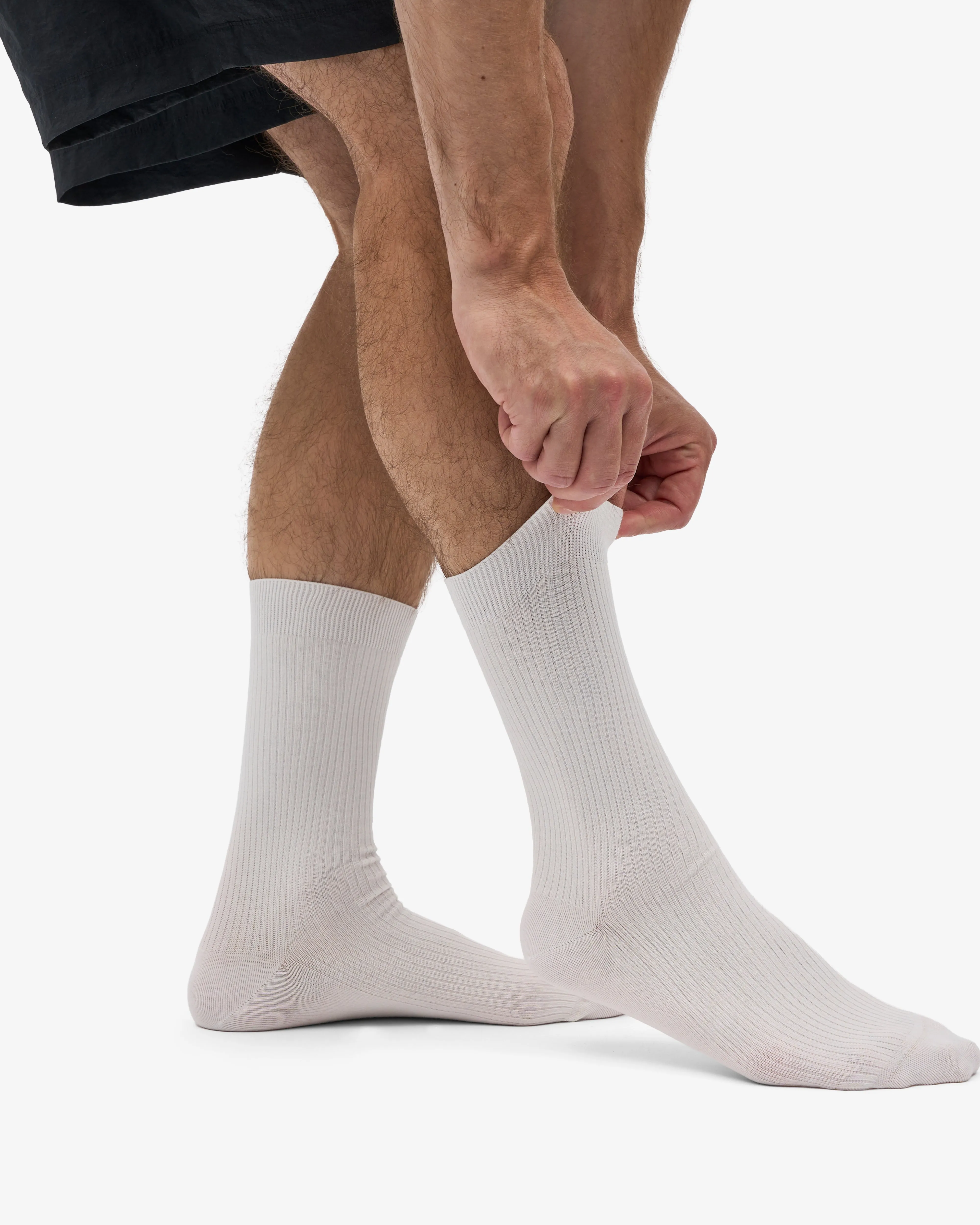 Classic Organic Sock - Optical White (3-Pack) sold by Colorful Standard product image thumbnail 2