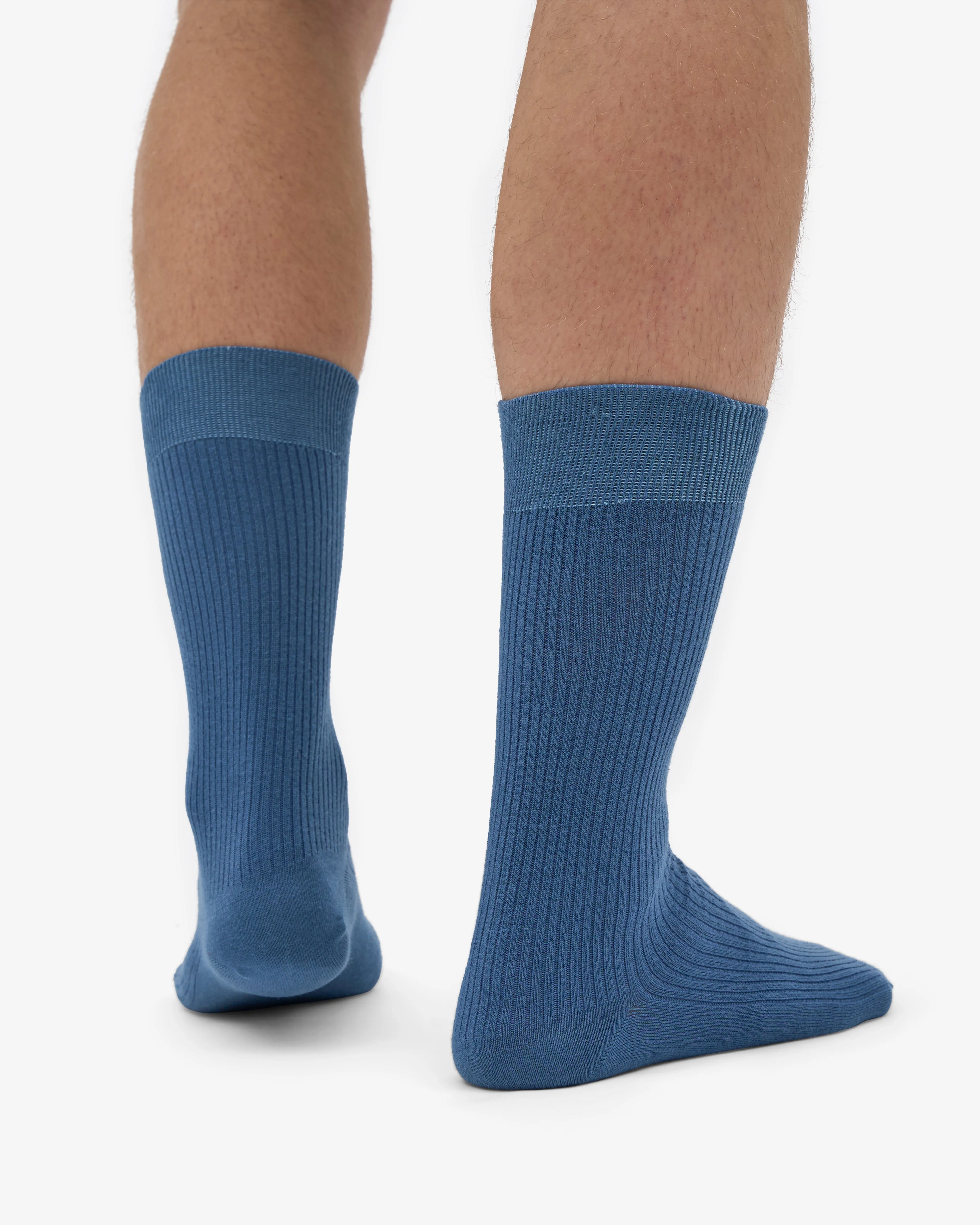 Classic Organic Sock - Petrol Blue (3-Pack) sold by Colorful Standard product image thumbnail 3