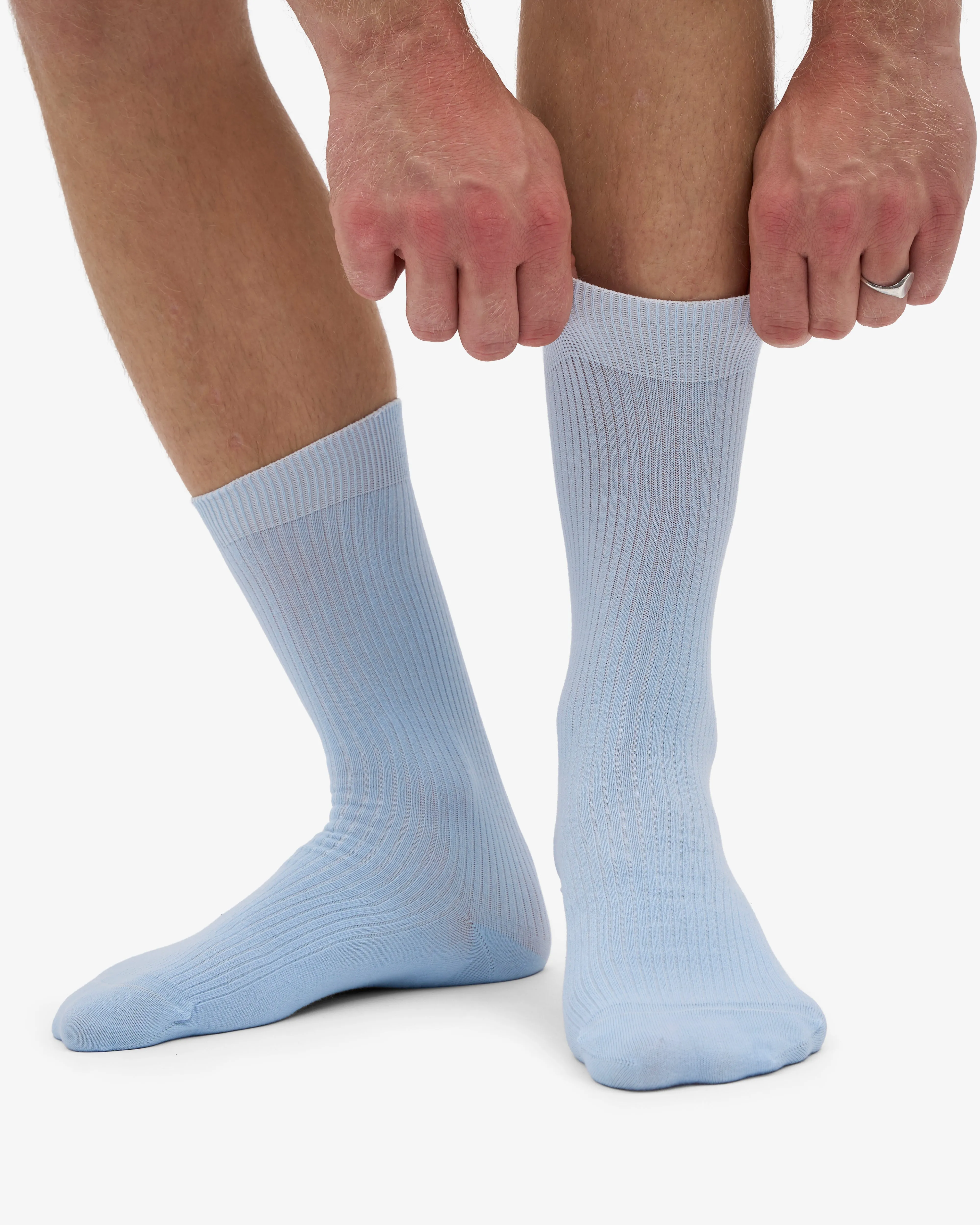Classic Organic Sock - Polar Blue (3-Pack) sold by Colorful Standard product image thumbnail 2