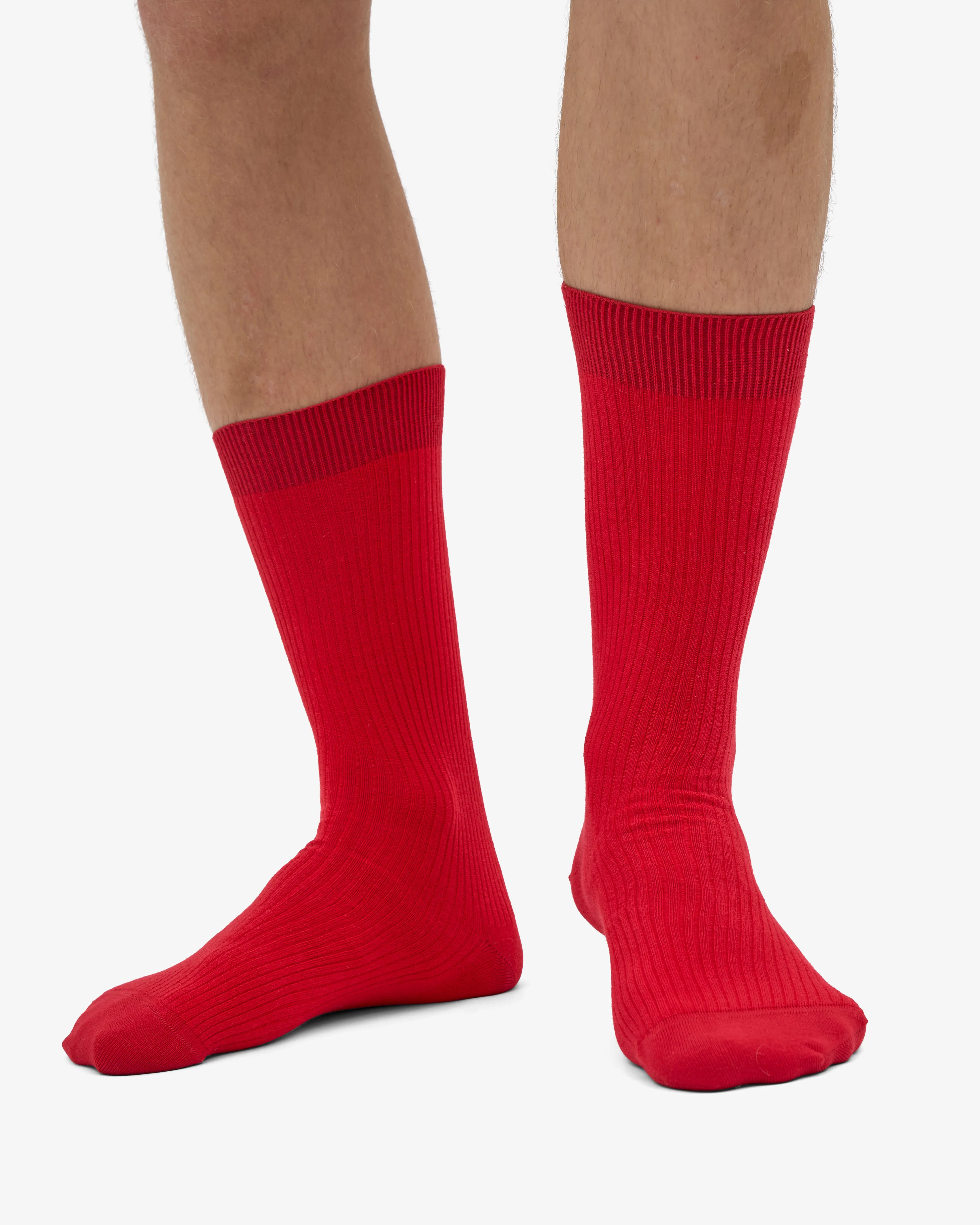Classic Organic Sock - Scarlet Red (3-Pack) sold by Colorful Standard product image thumbnail 4