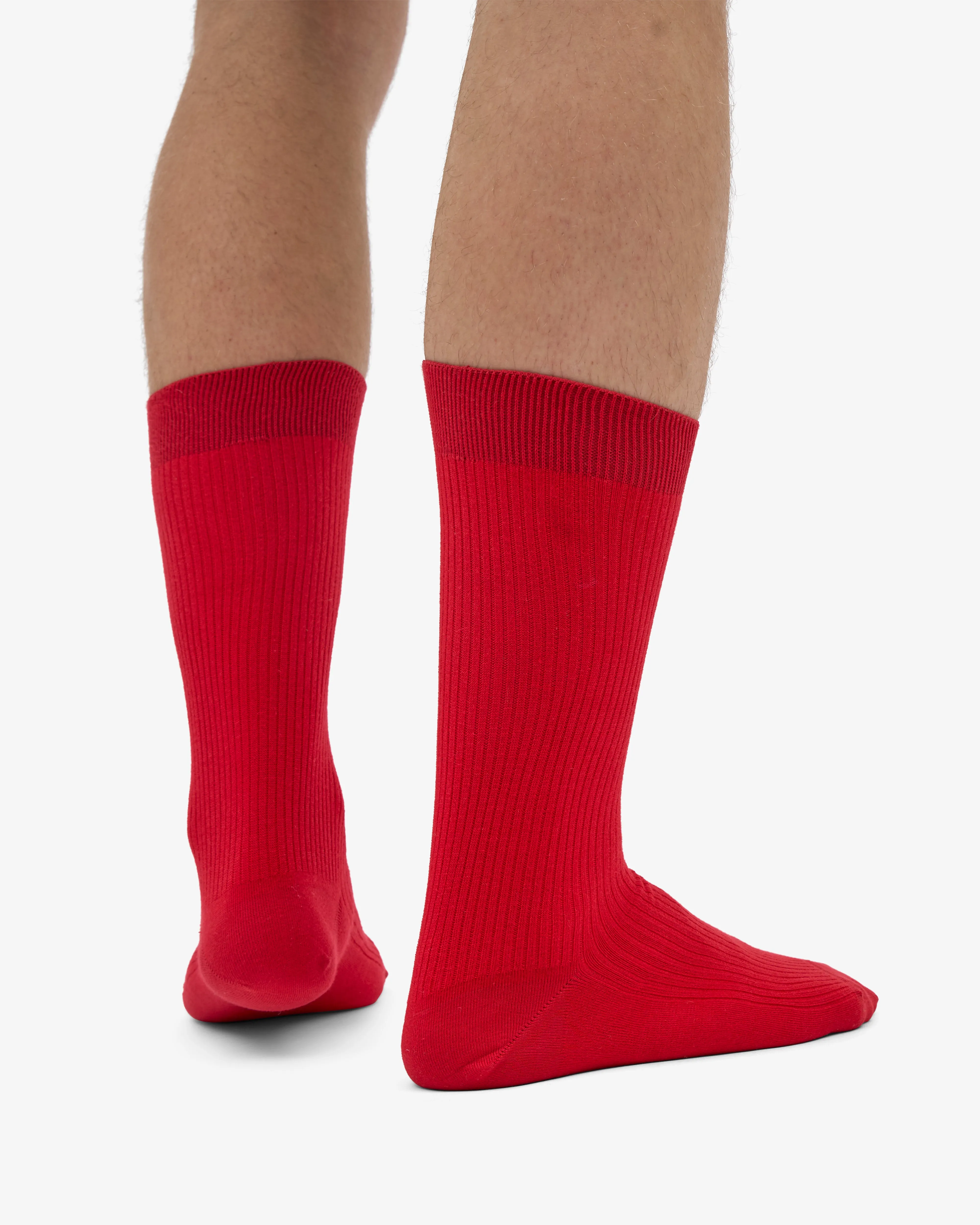 Classic Organic Sock - Scarlet Red (3-Pack) sold by Colorful Standard product image thumbnail 3