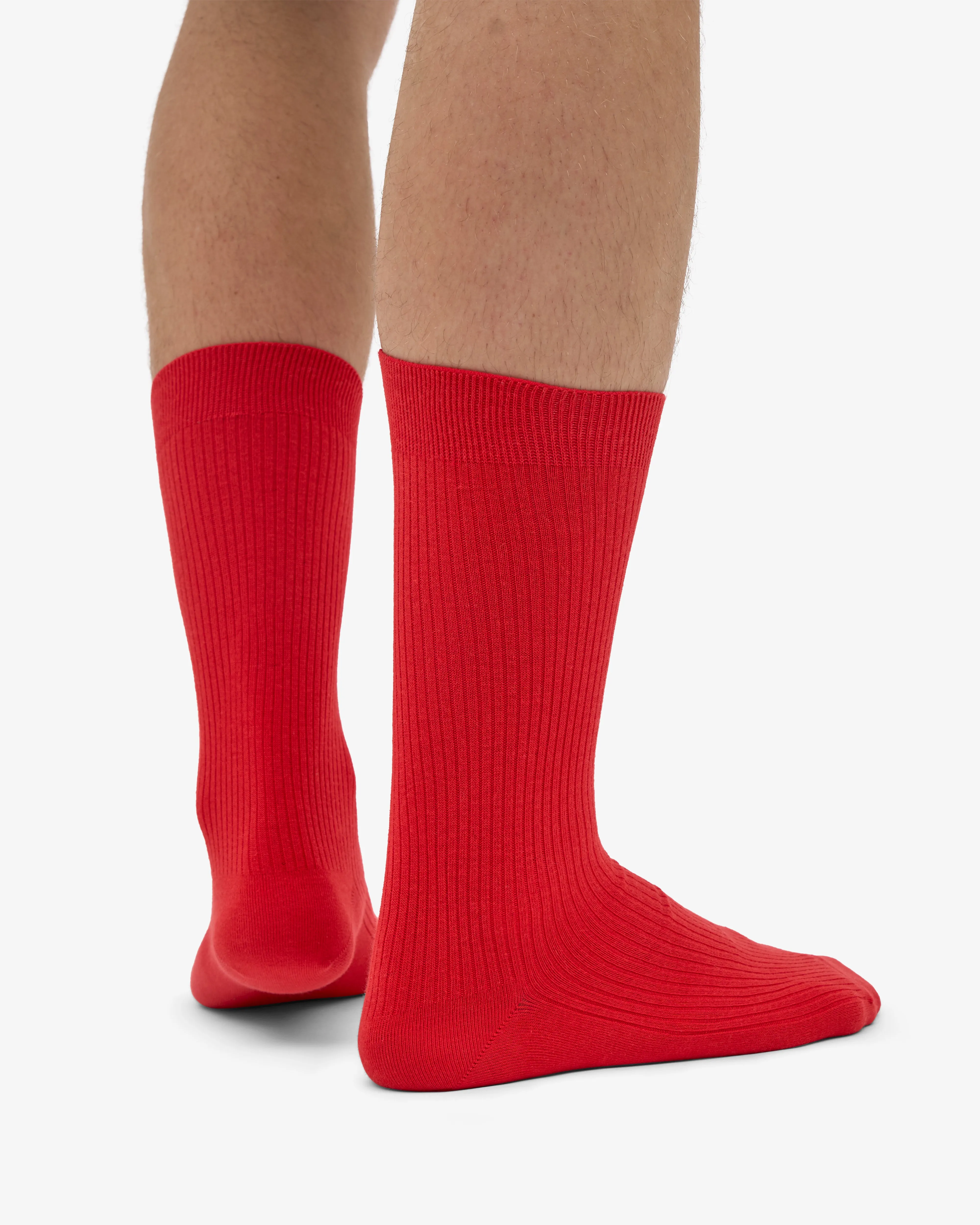 Classic Organic Sock - Red Tangerine (3-Pack) sold by Colorful Standard product image thumbnail 3