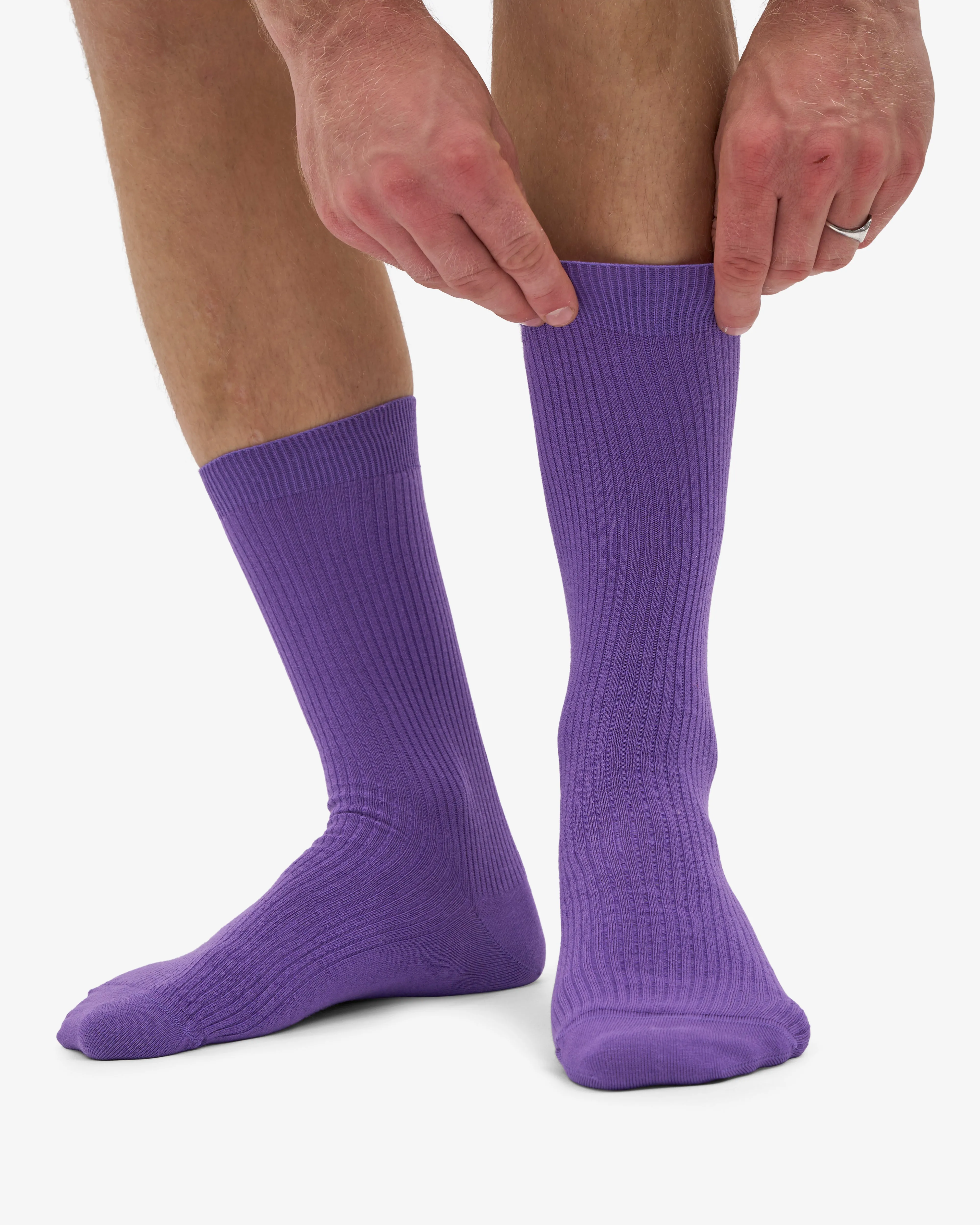 Classic Organic Sock - Ultra Violet (3-Pack) sold by Colorful Standard product image thumbnail 2