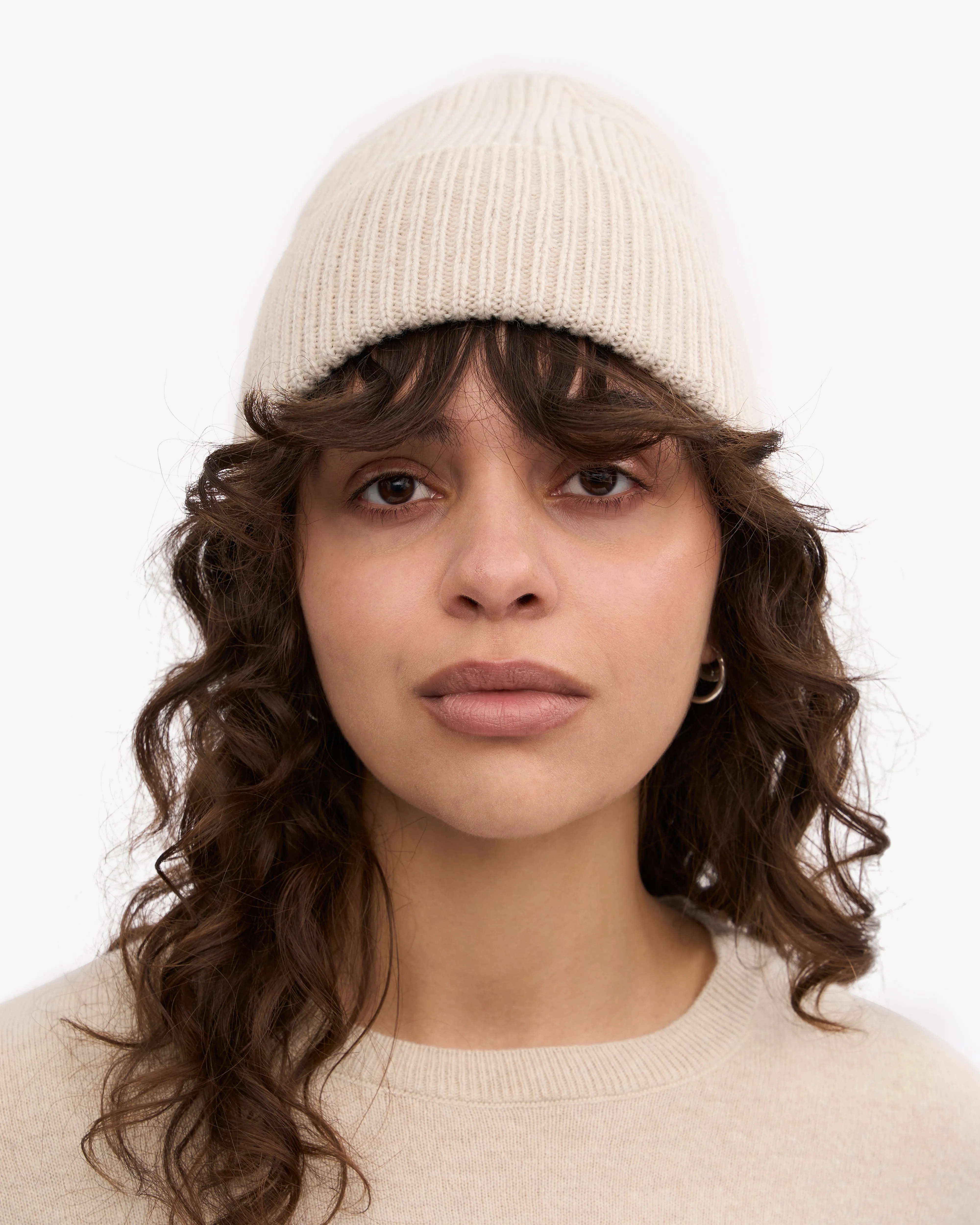 Merino Wool Beanie & Scarf - Ivory White sold by Colorful Standard product image thumbnail 2