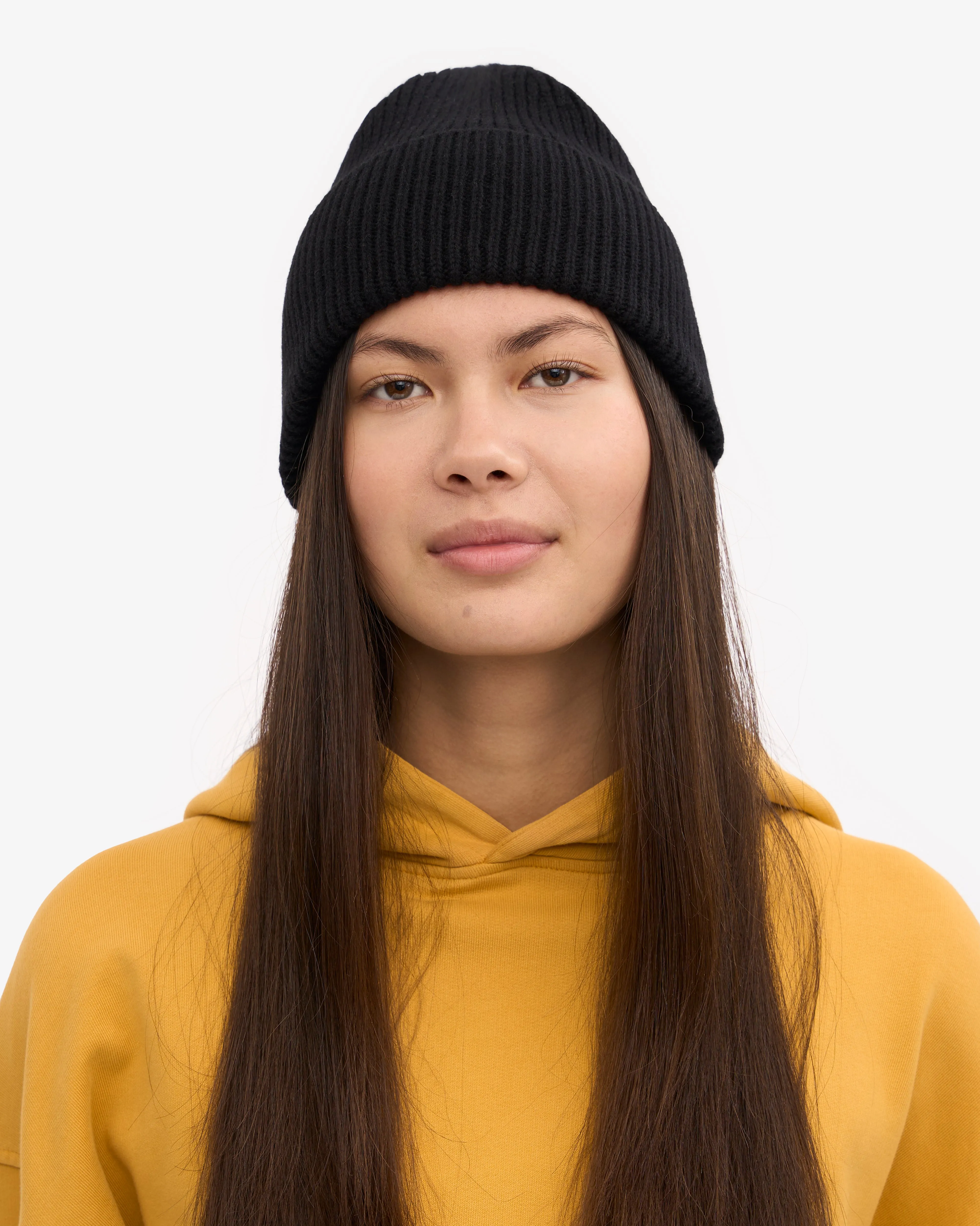 Merino Wool Beanie & Scarf - Deep Black sold by Colorful Standard product image thumbnail 2
