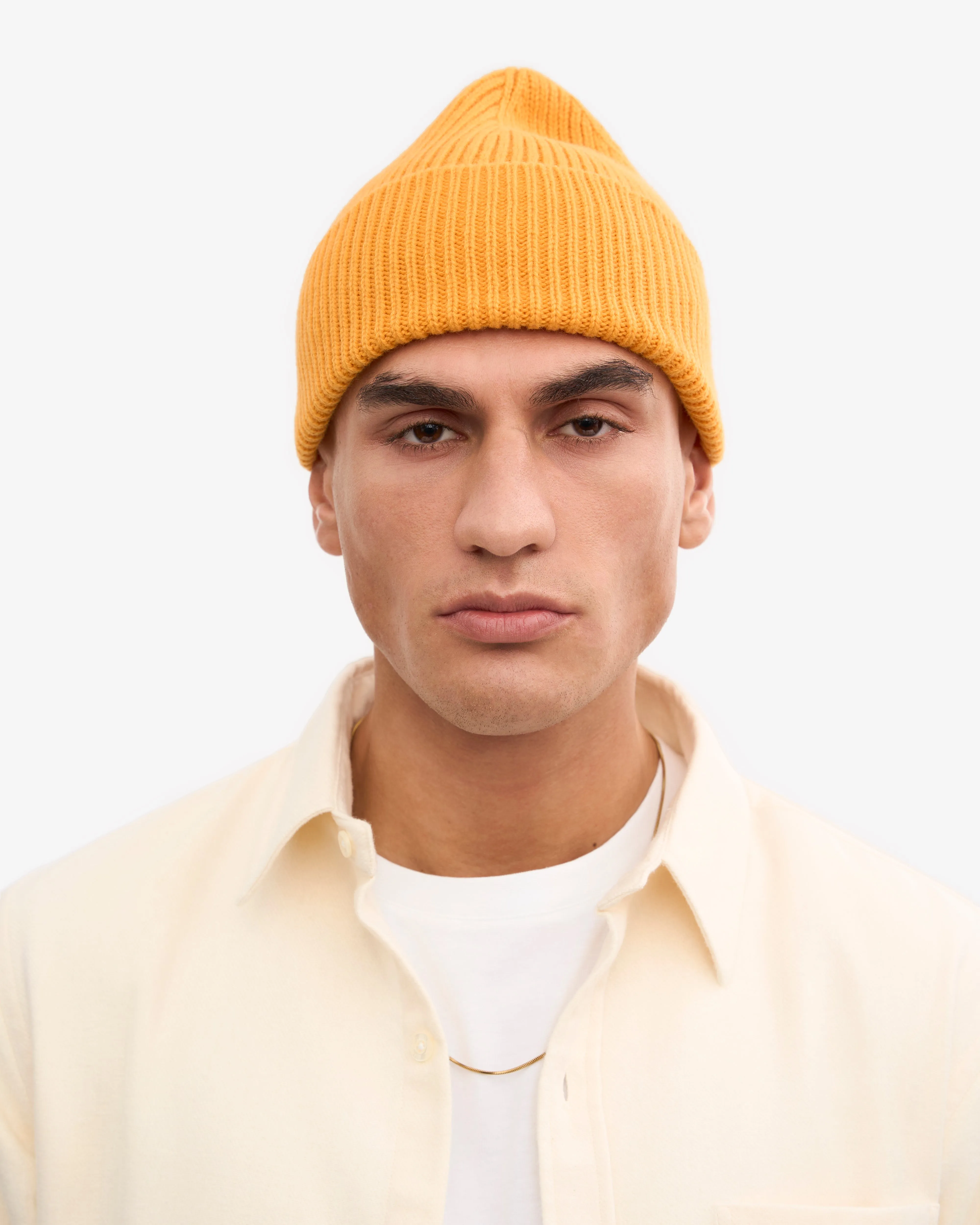 Merino Wool Beanie & Scarf - Burned Yellow sold by Colorful Standard product image thumbnail 2