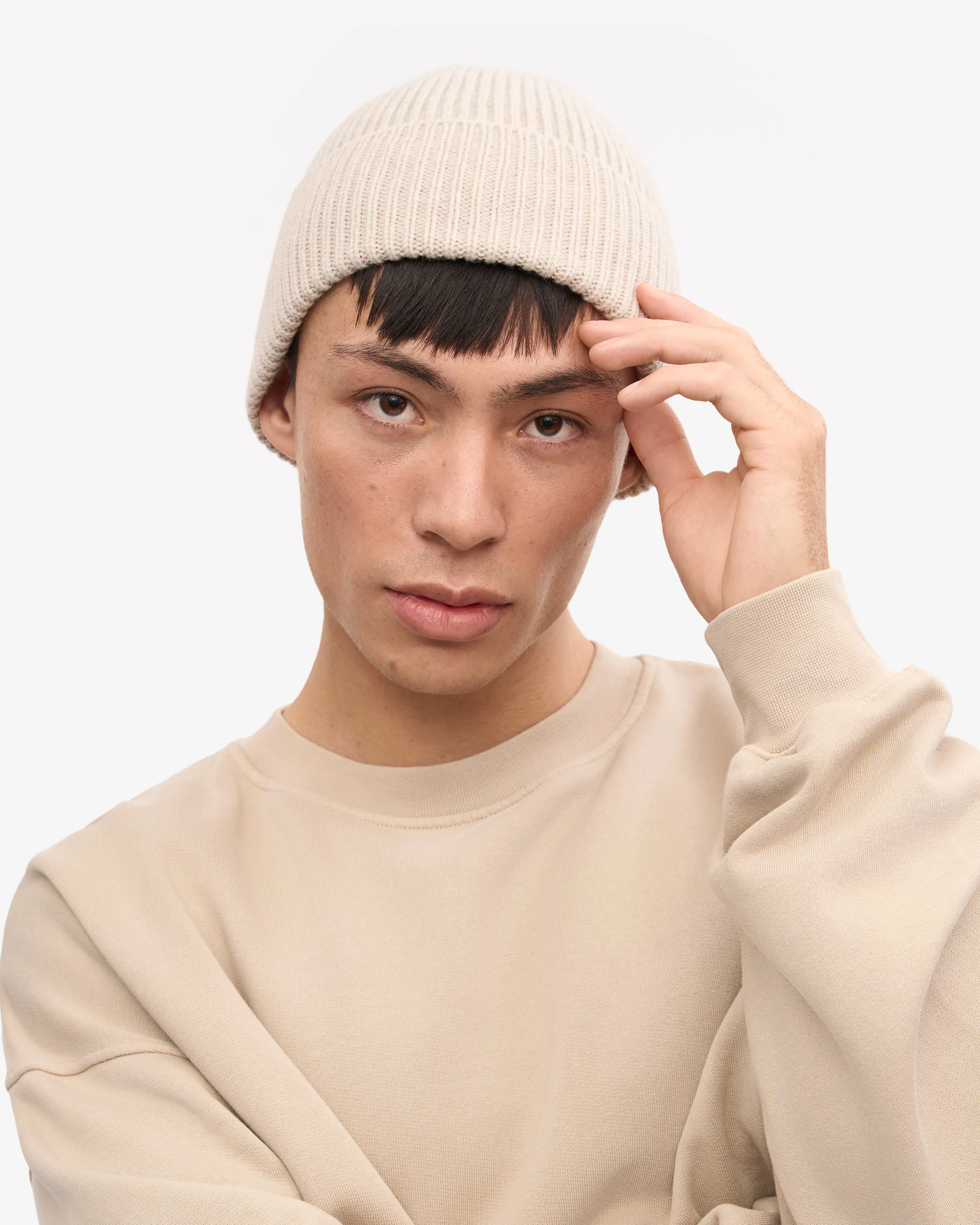 Merino Wool Beanie & Scarf - Ivory White sold by Colorful Standard product image thumbnail 2