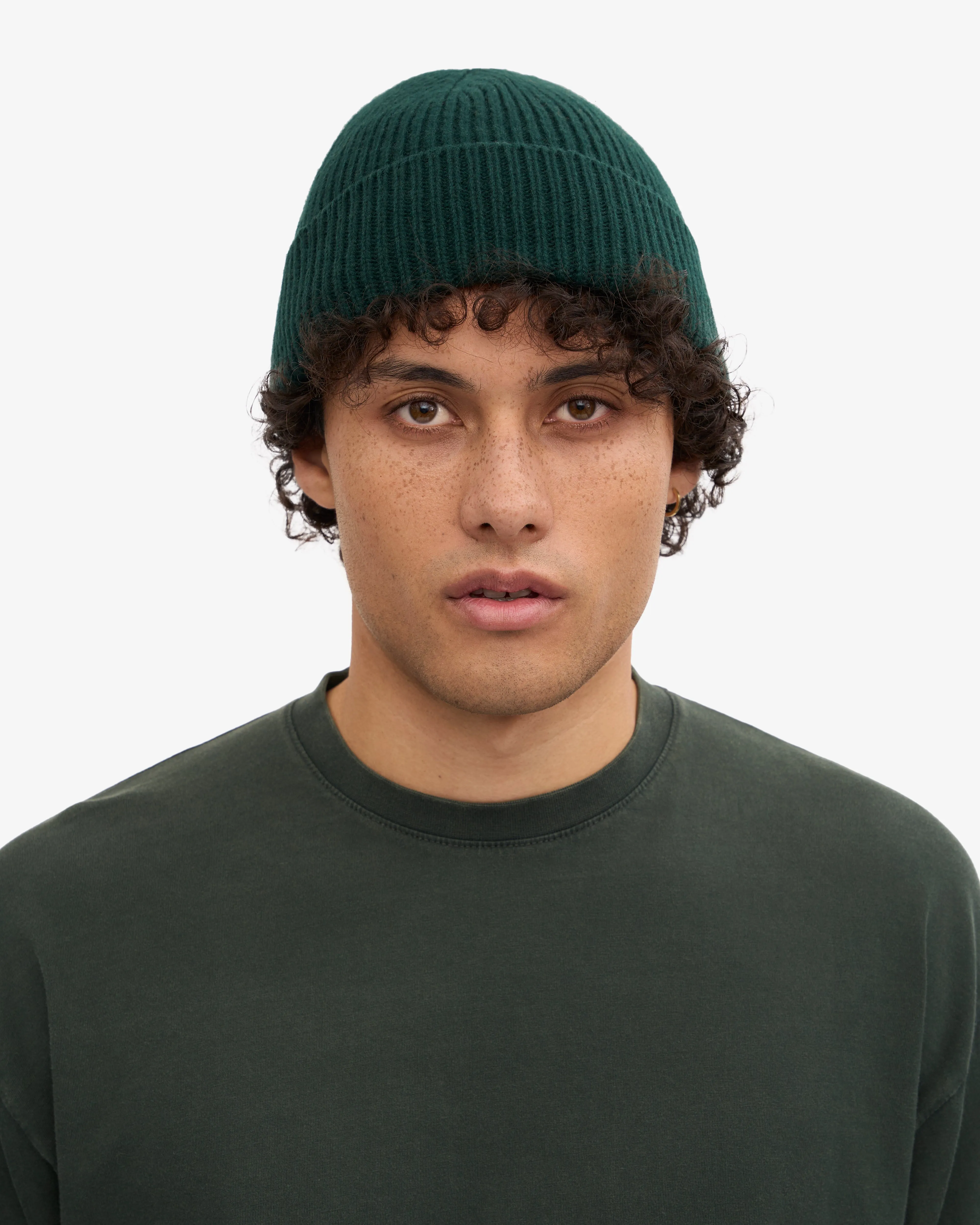 Merino Wool Beanie & Scarf - Emerald Green sold by Colorful Standard product image thumbnail 2