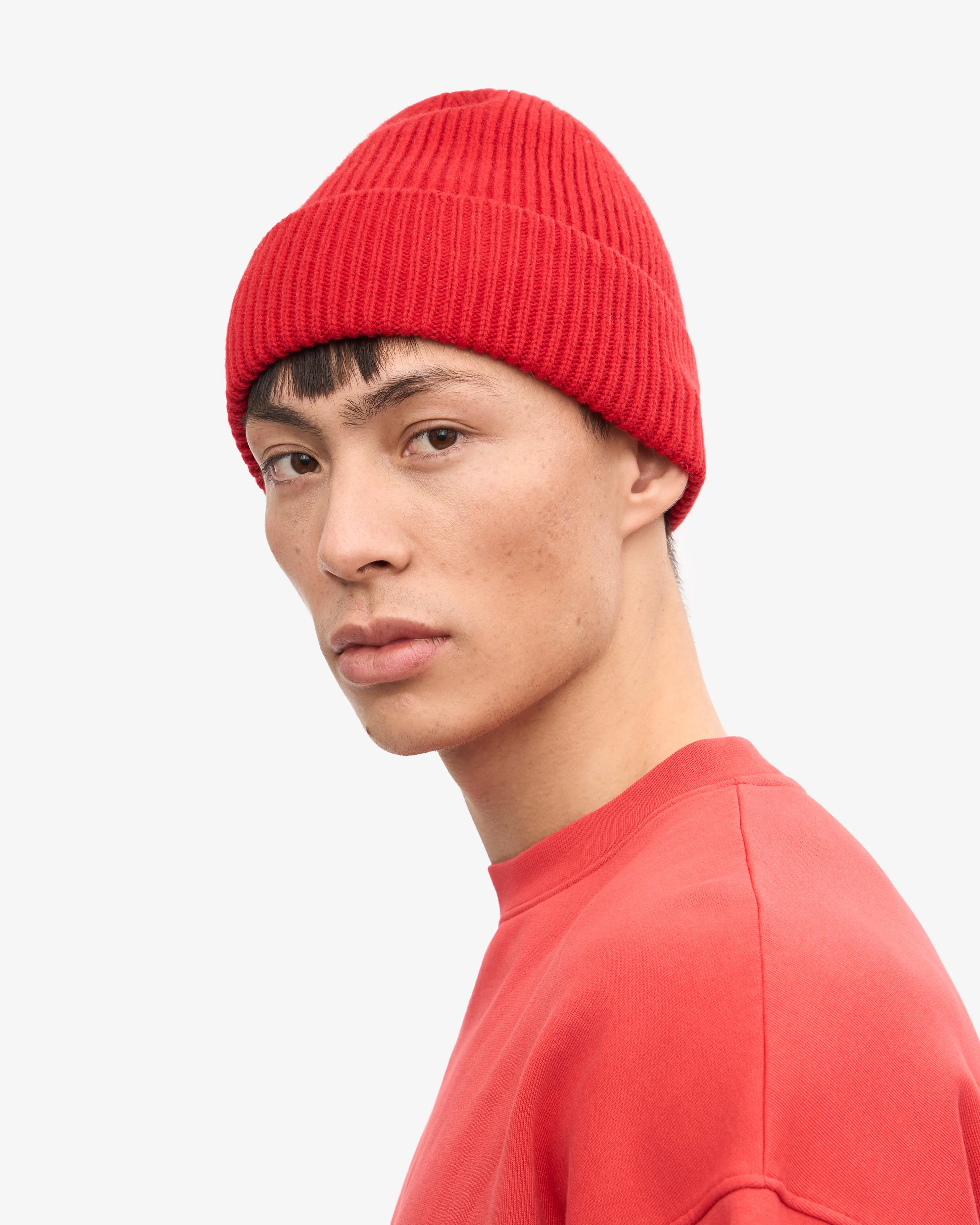 Merino Wool Beanie & Scarf - Scarlet Red sold by Colorful Standard product image thumbnail 2