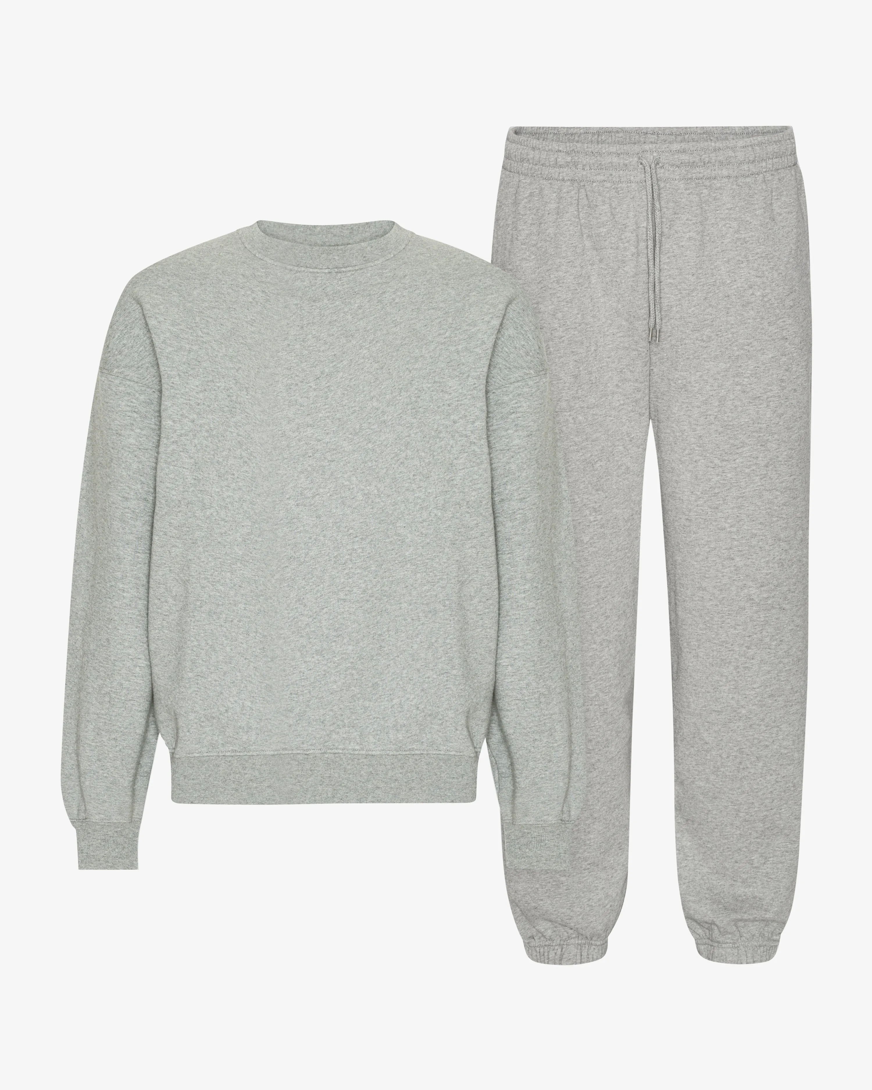 Organic Relaxed Sweatsuit - Heather Grey sold by Colorful Standard