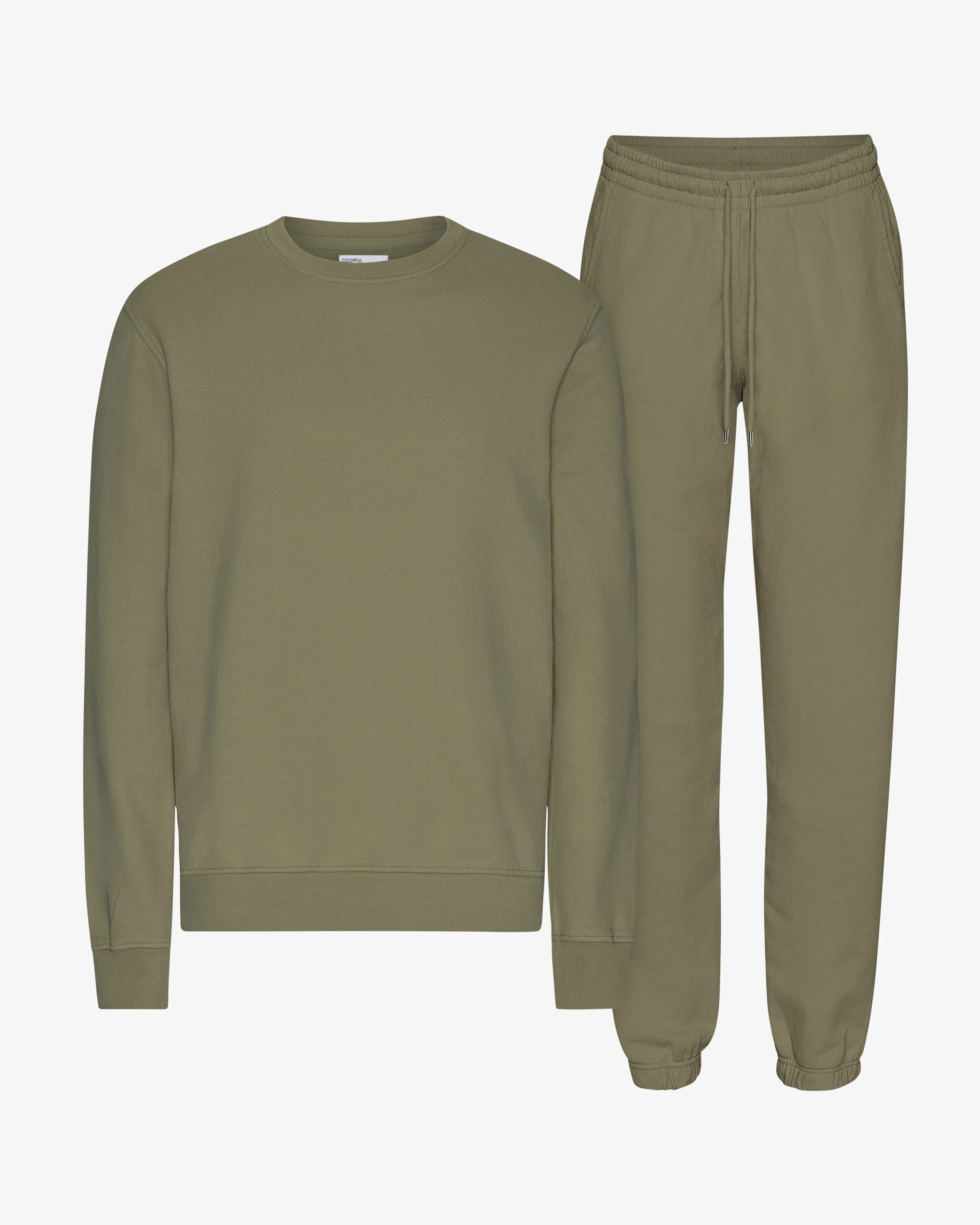 Organic Classic Sweatsuit - Dusty Olive sold by Colorful Standard
