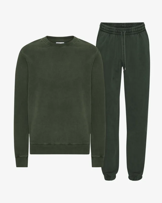 Organic Classic Sweatsuit - Midnight Forest sold by Colorful Standard