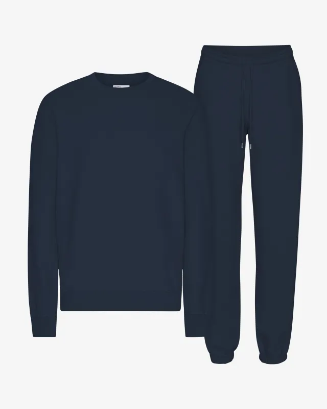 Organic Classic Sweatsuit - Navy Blue sold by Colorful Standard